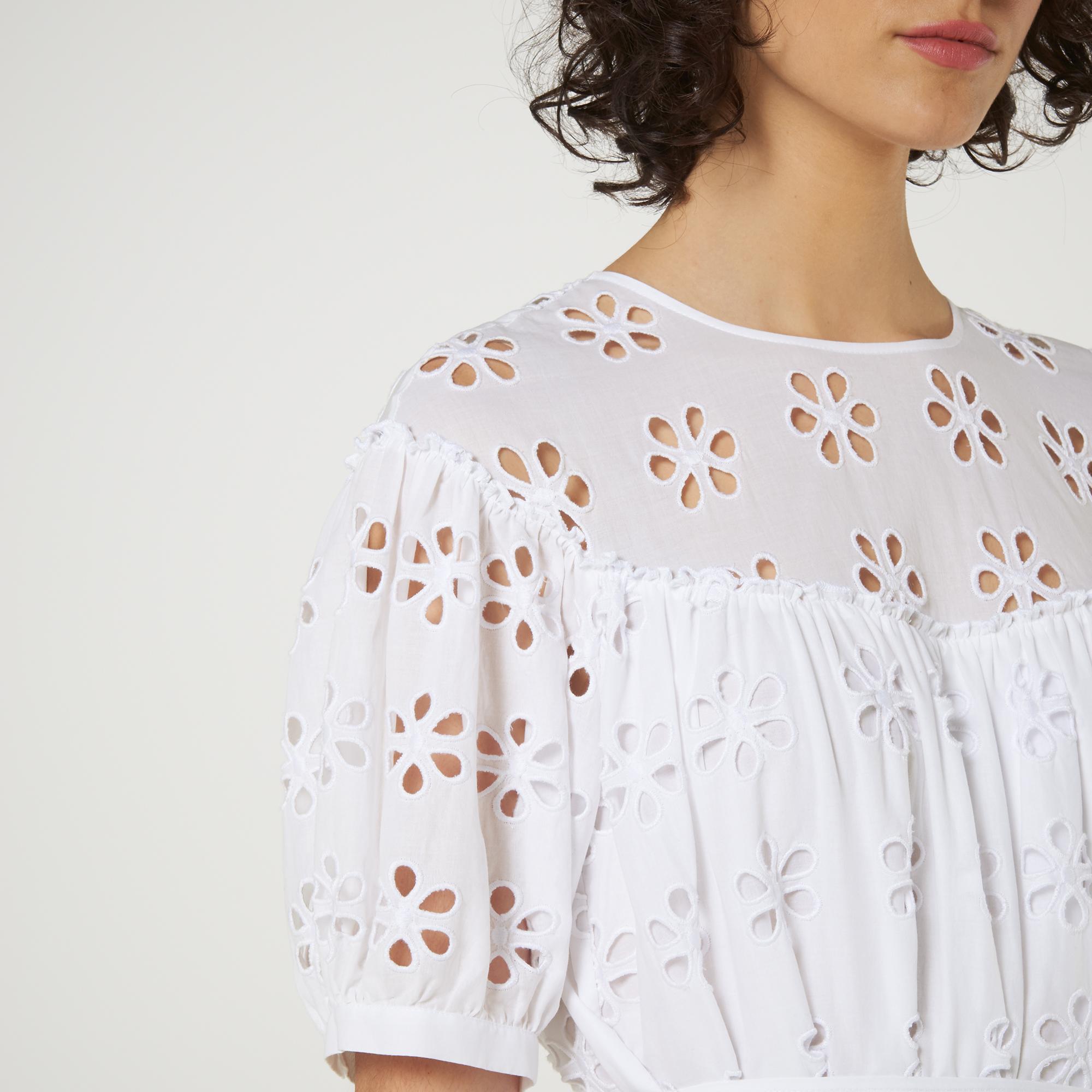 cotton broderie anglaise dress