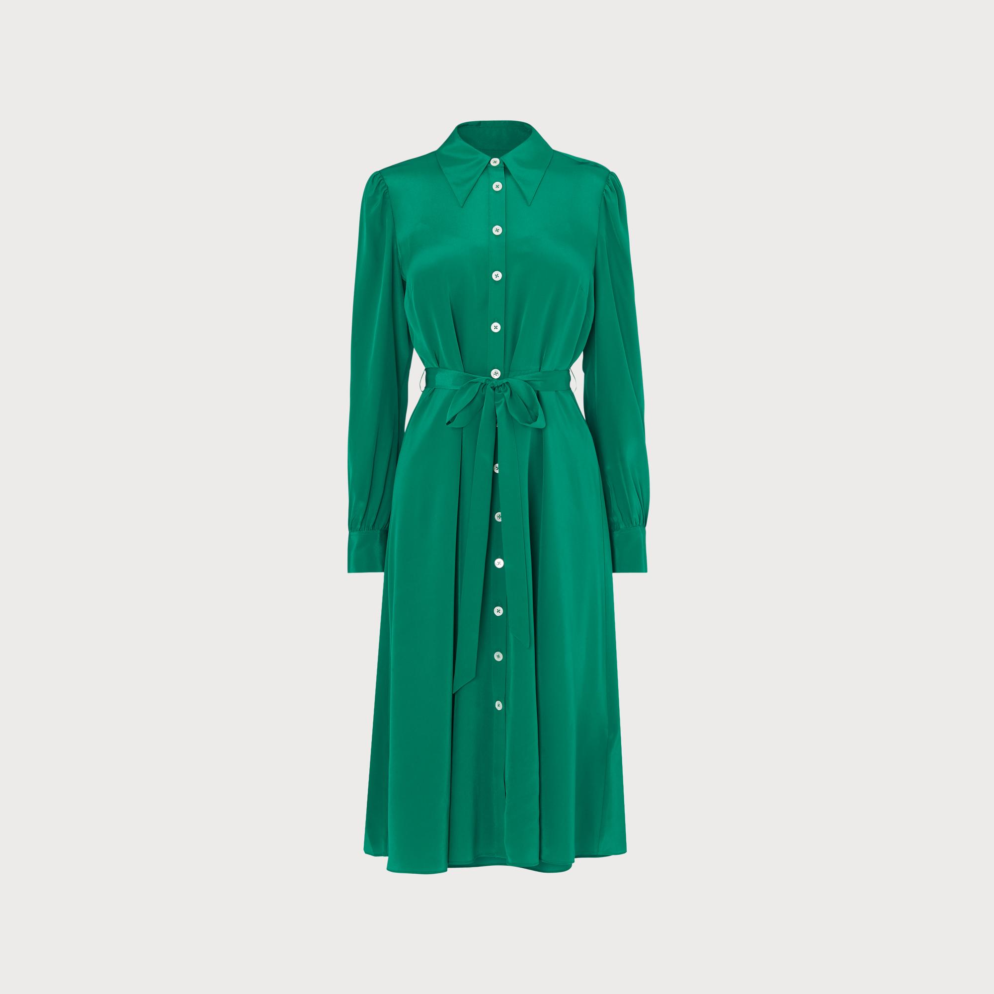green shirt dress uk