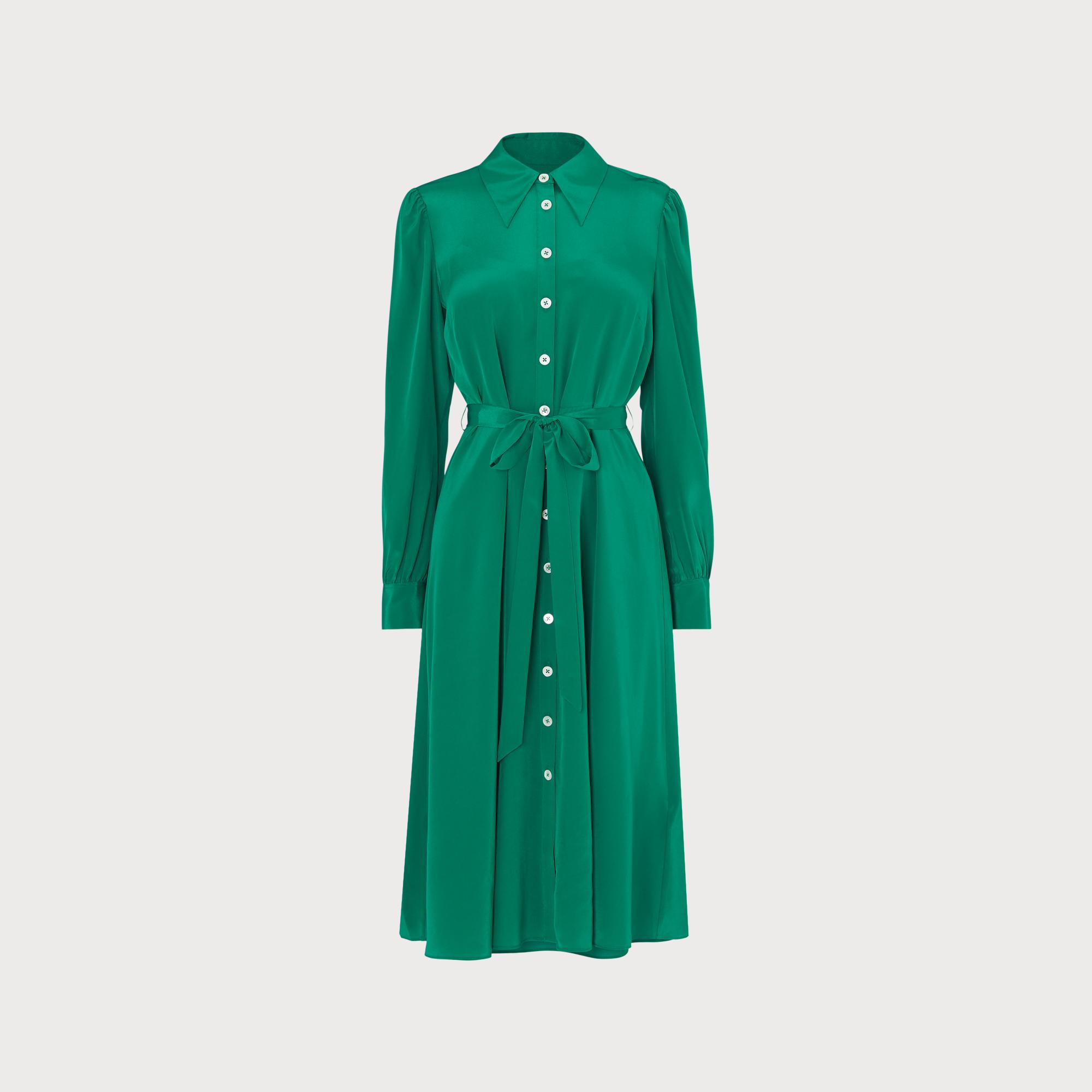 green shirt dress uk