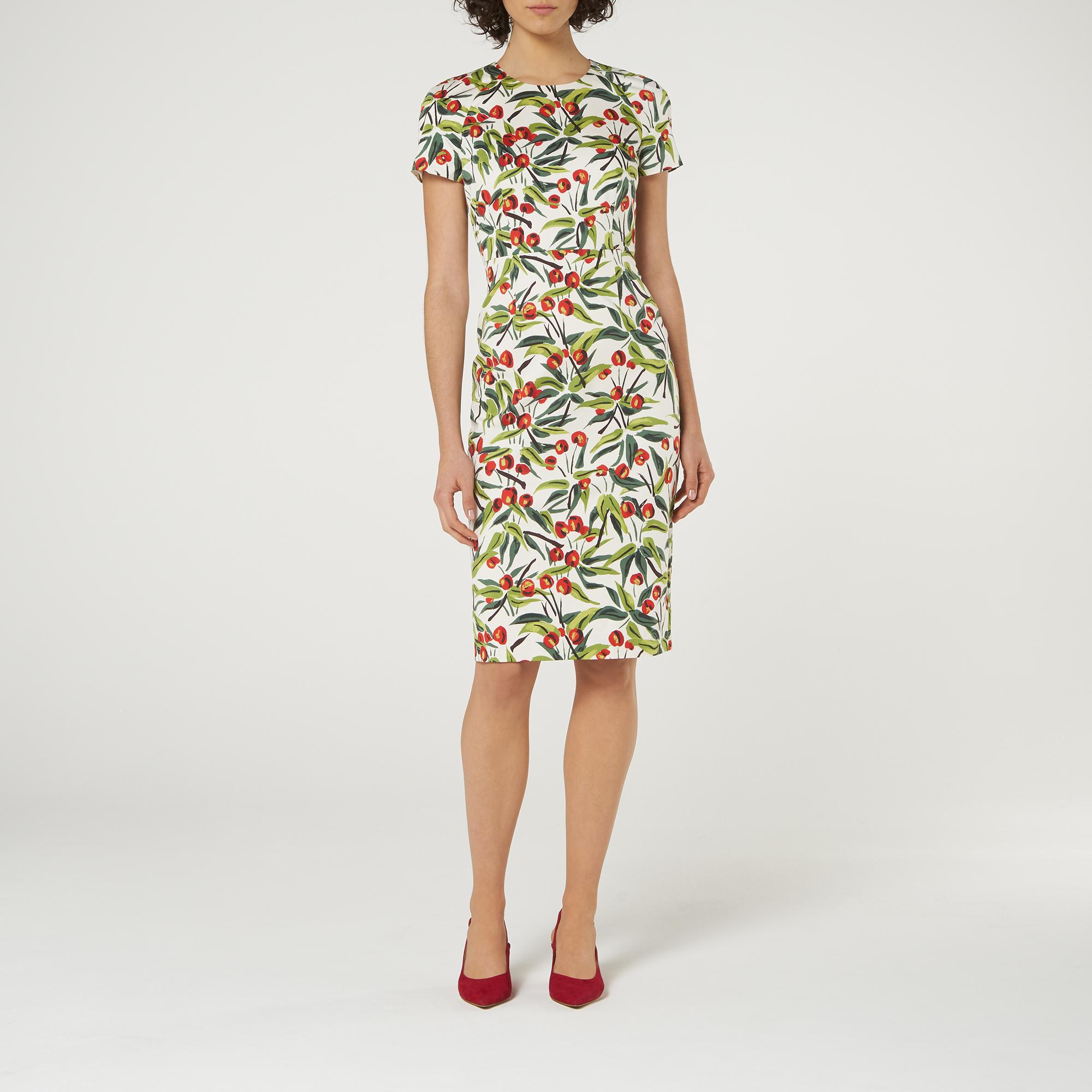 L.K.Bennett Susie Cherry Print Shift Dress | eBay