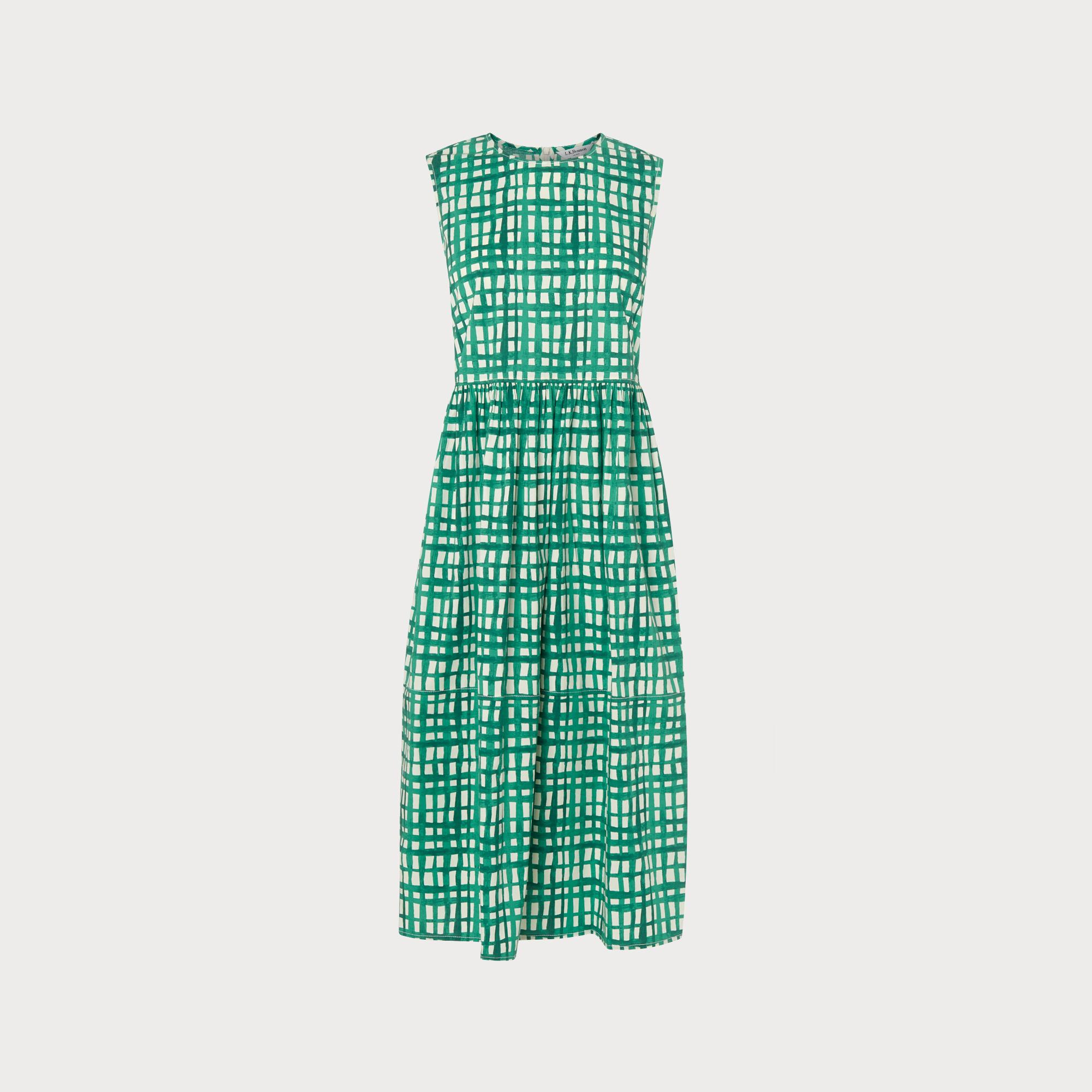 green cotton dress uk