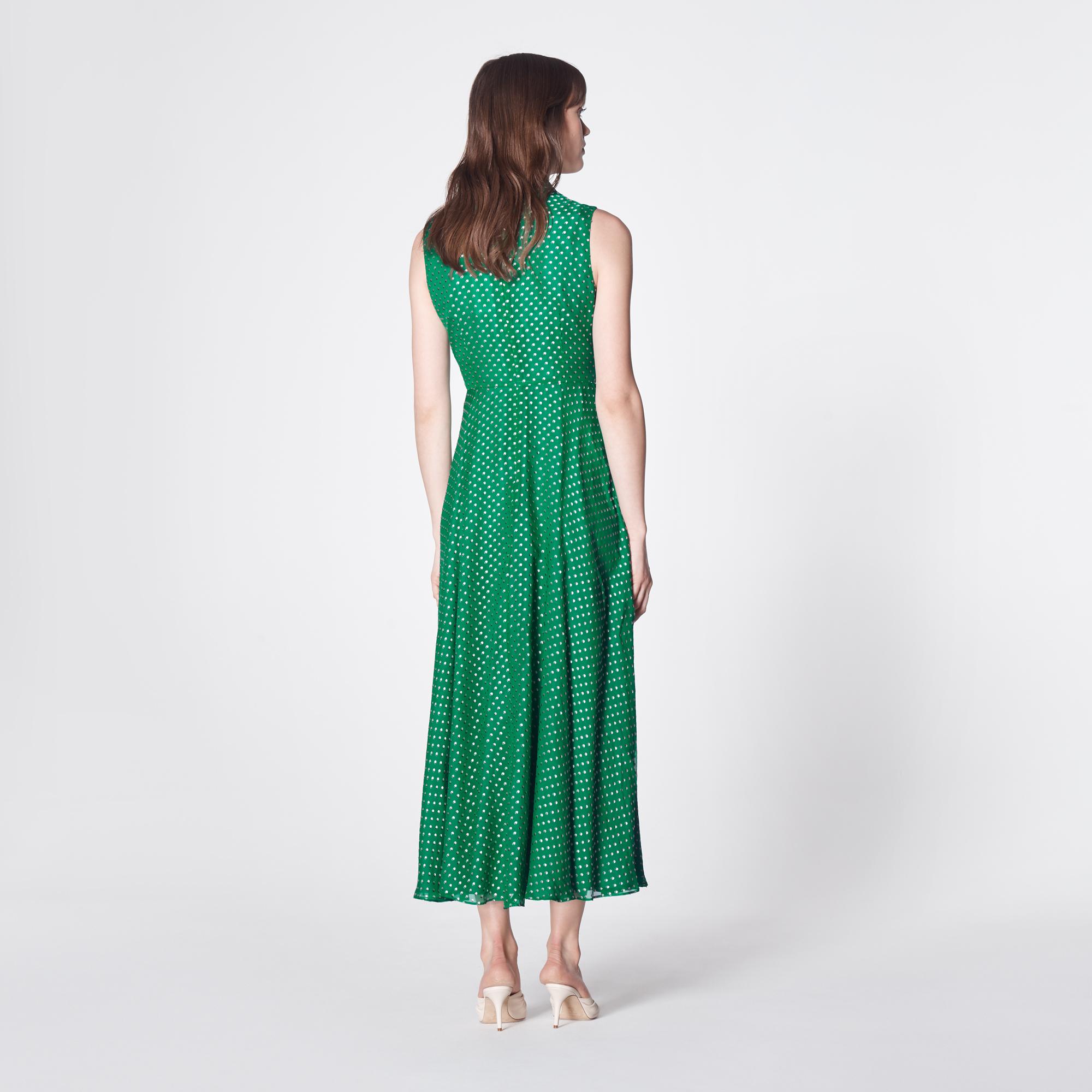 lk bennett green sequin dress