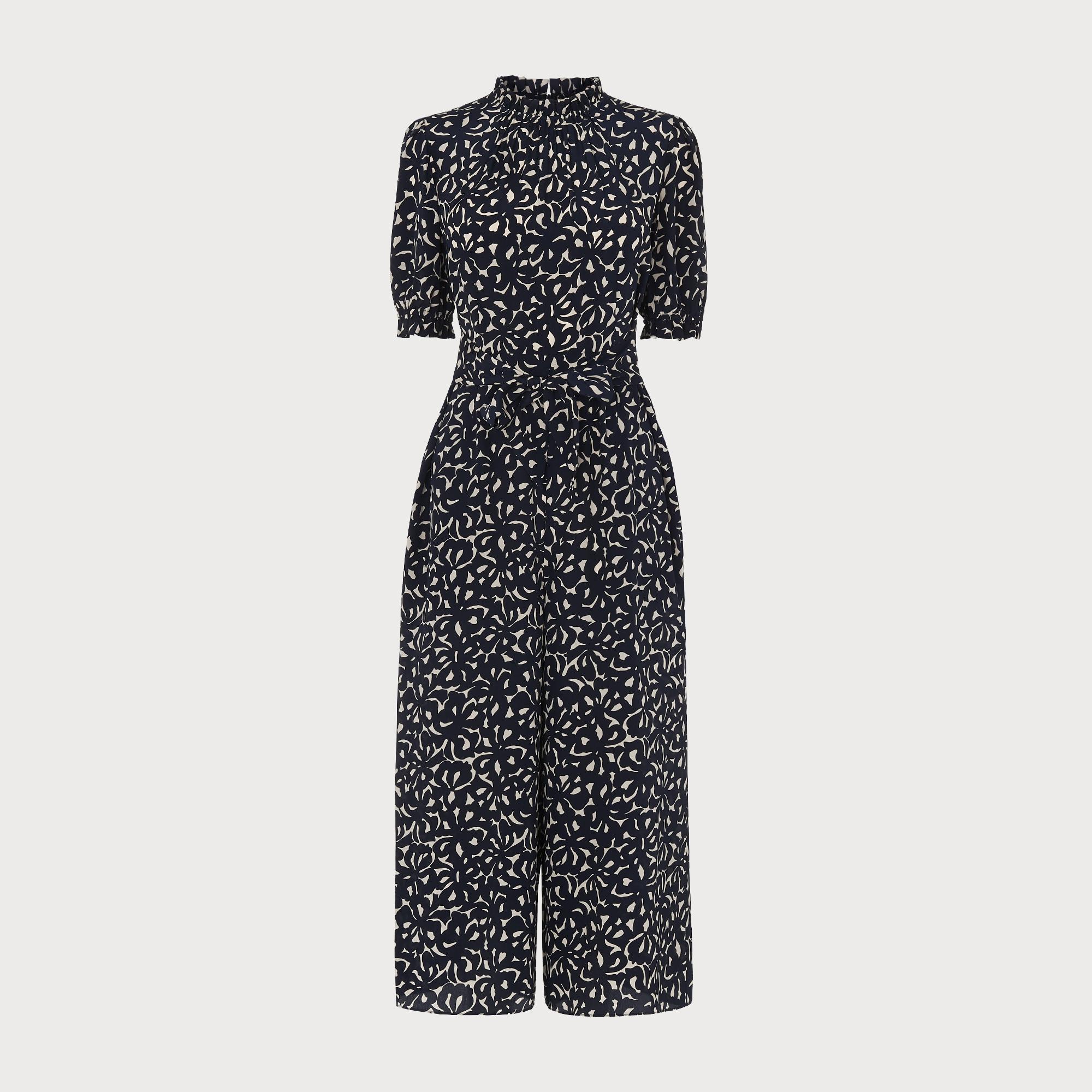 lk bennett gold jumpsuit