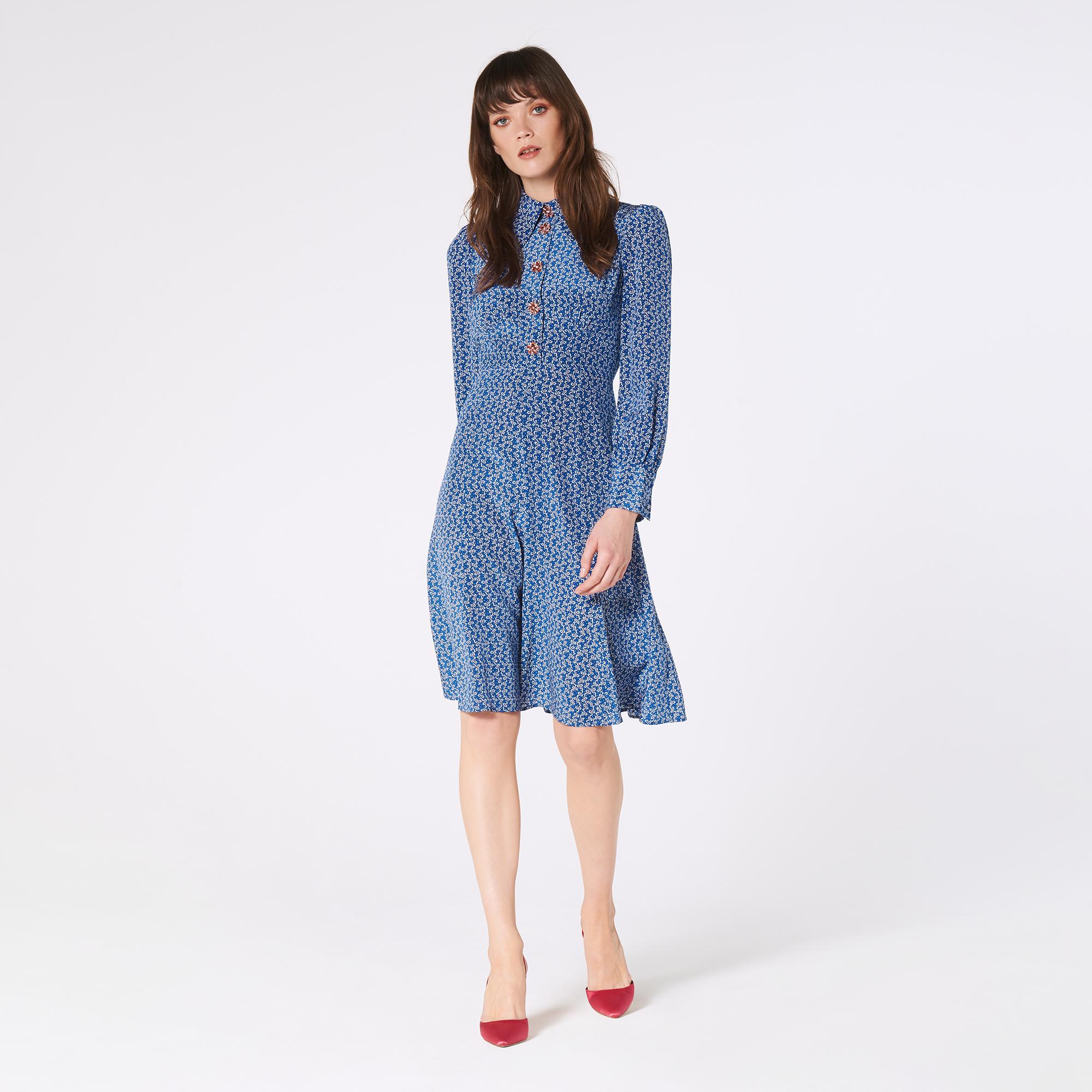 lk bennett silk dress