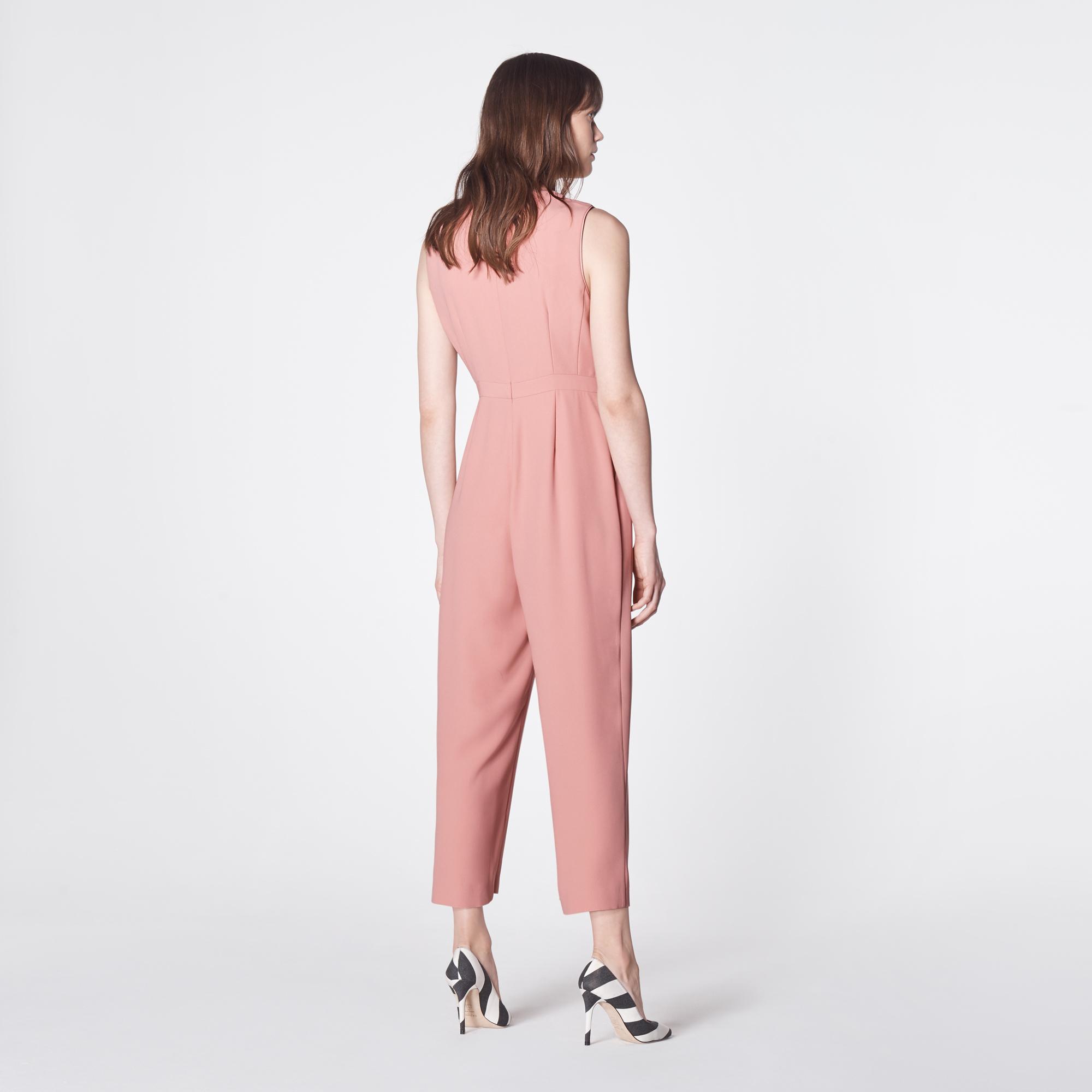 pink summer jumpsuit