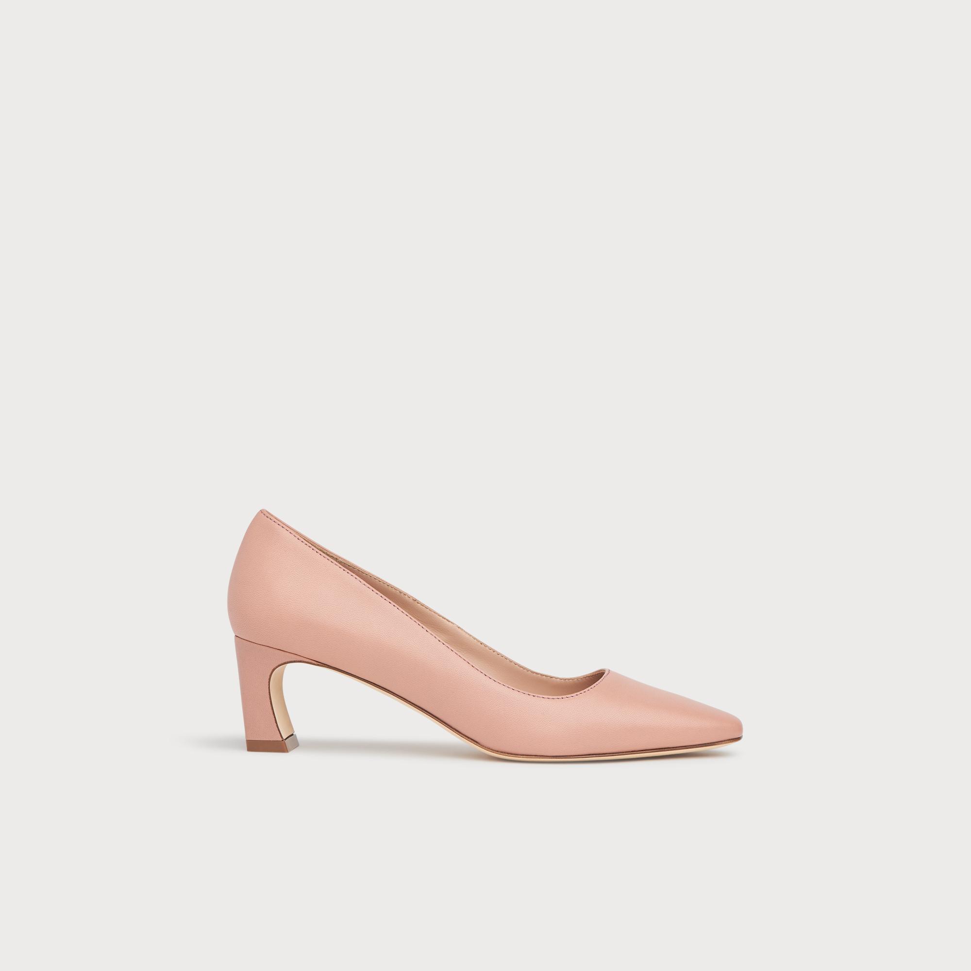 lk bennett pink court shoes