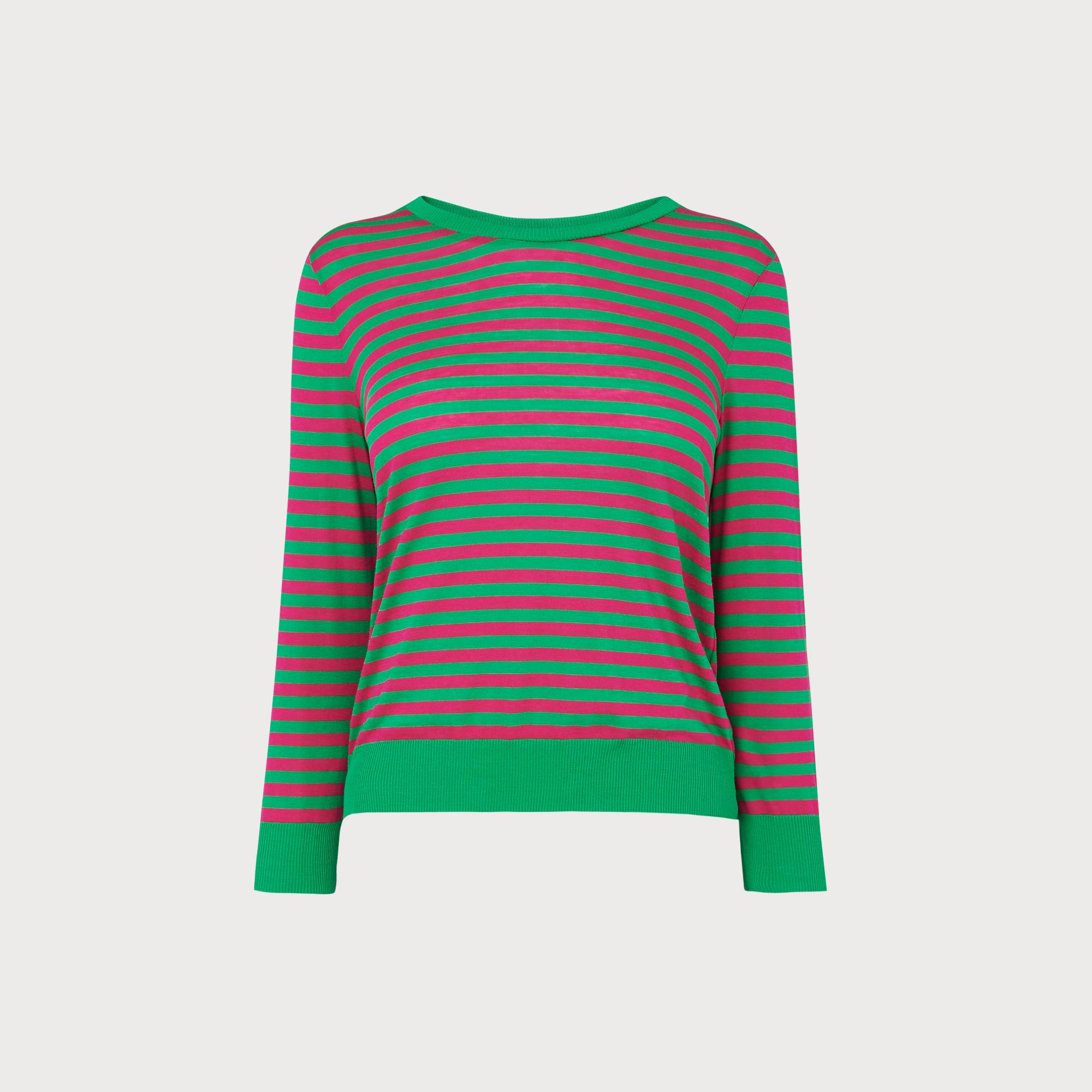 Essie Green Stripe Top