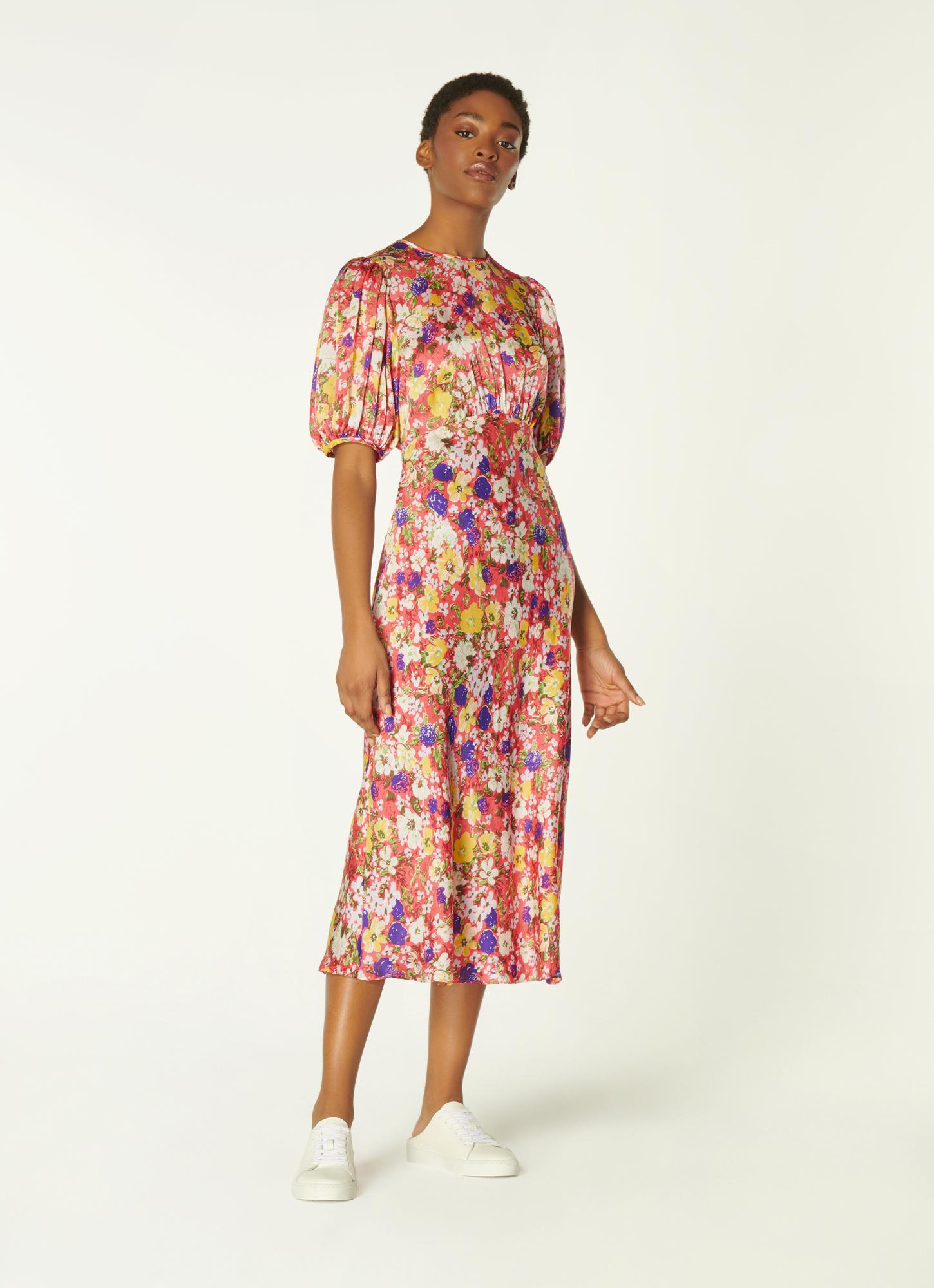 lk bennett midi dress