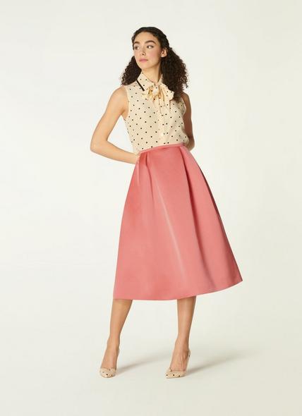 Biarritz Pink Satin Full Skirt