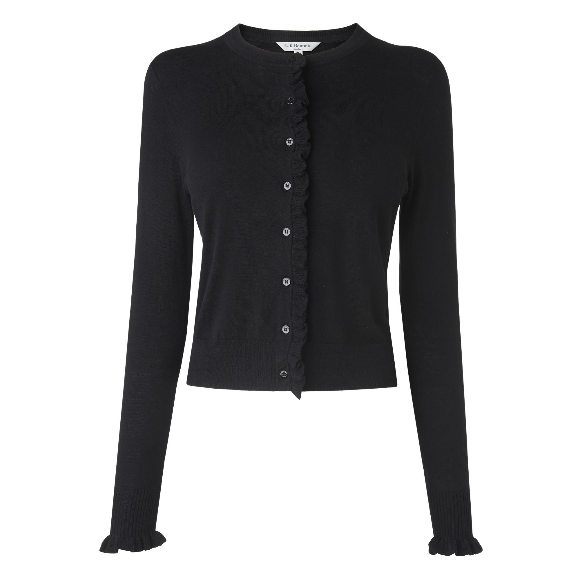 lk bennett black cardigan