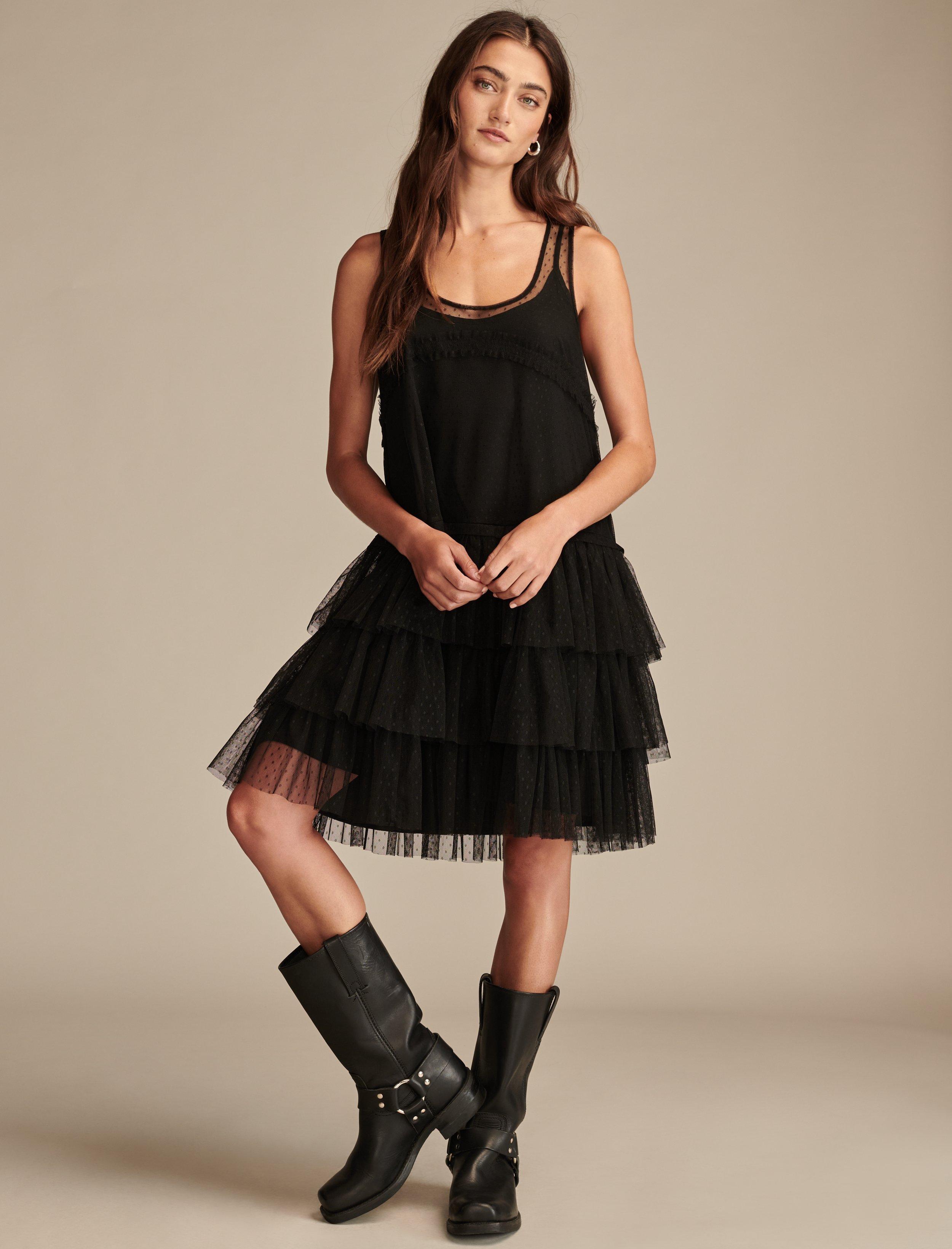 TULLE PARTY MINI DRESS