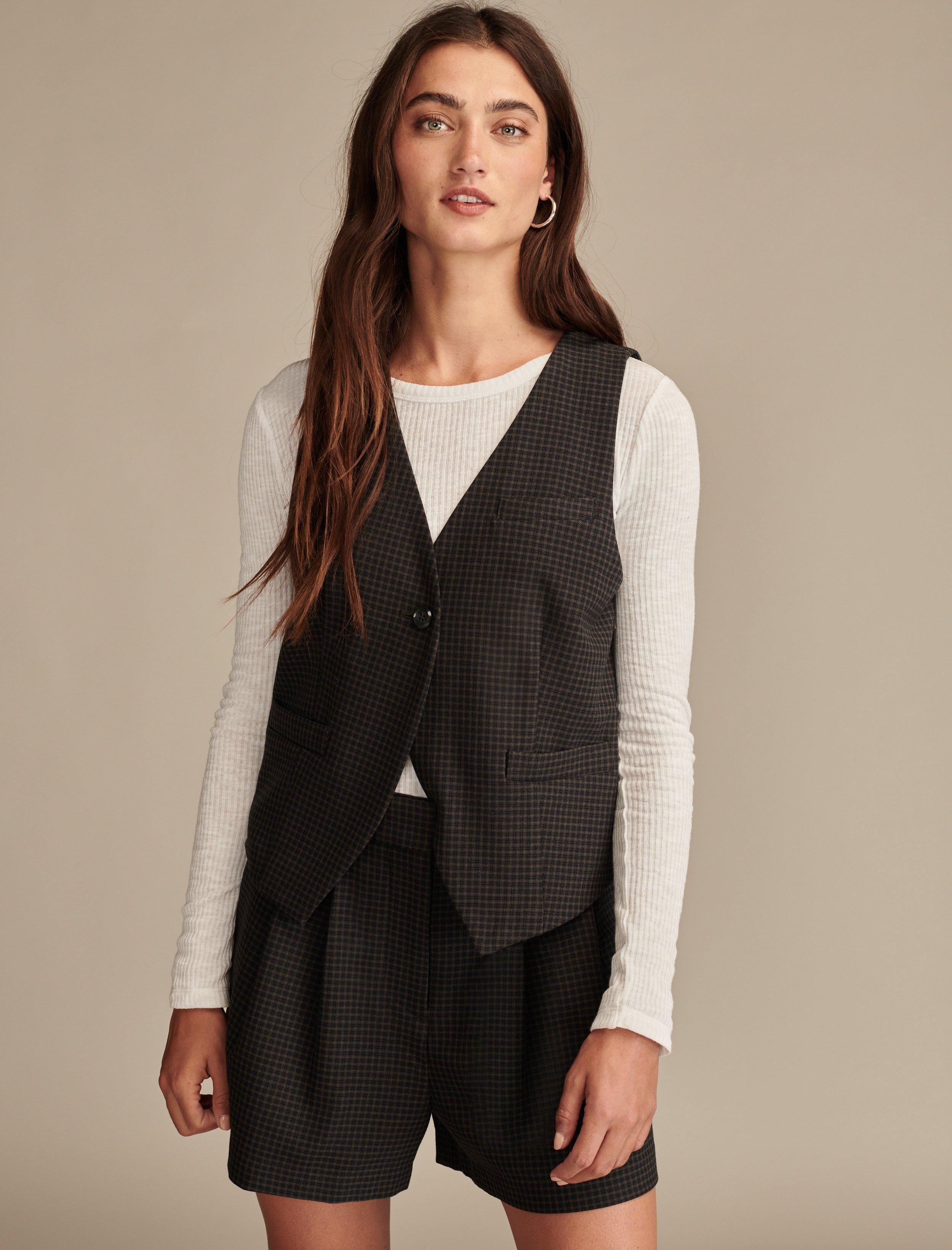 ONE BUTTON VEST