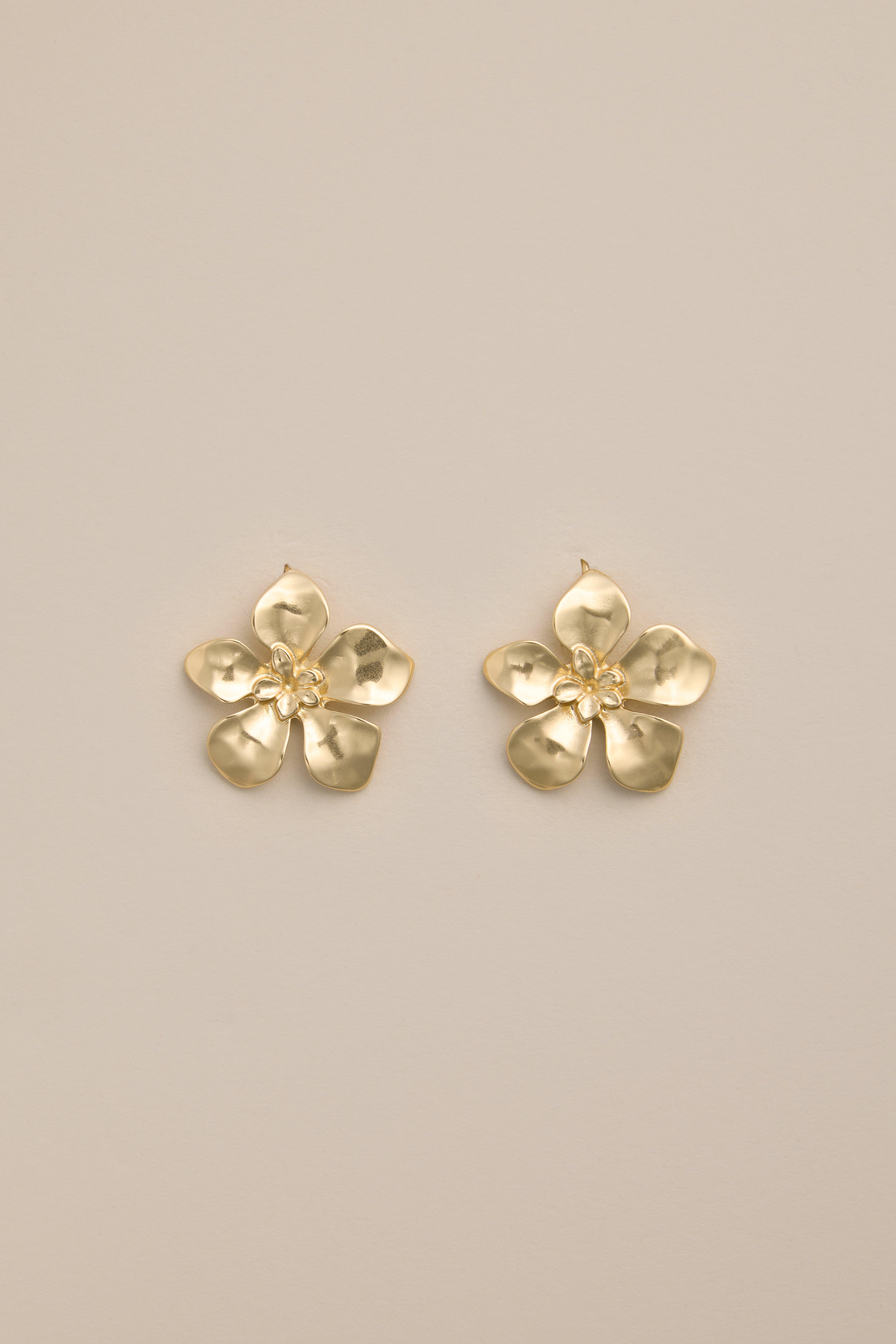 FLORAL DROP EARRINGS