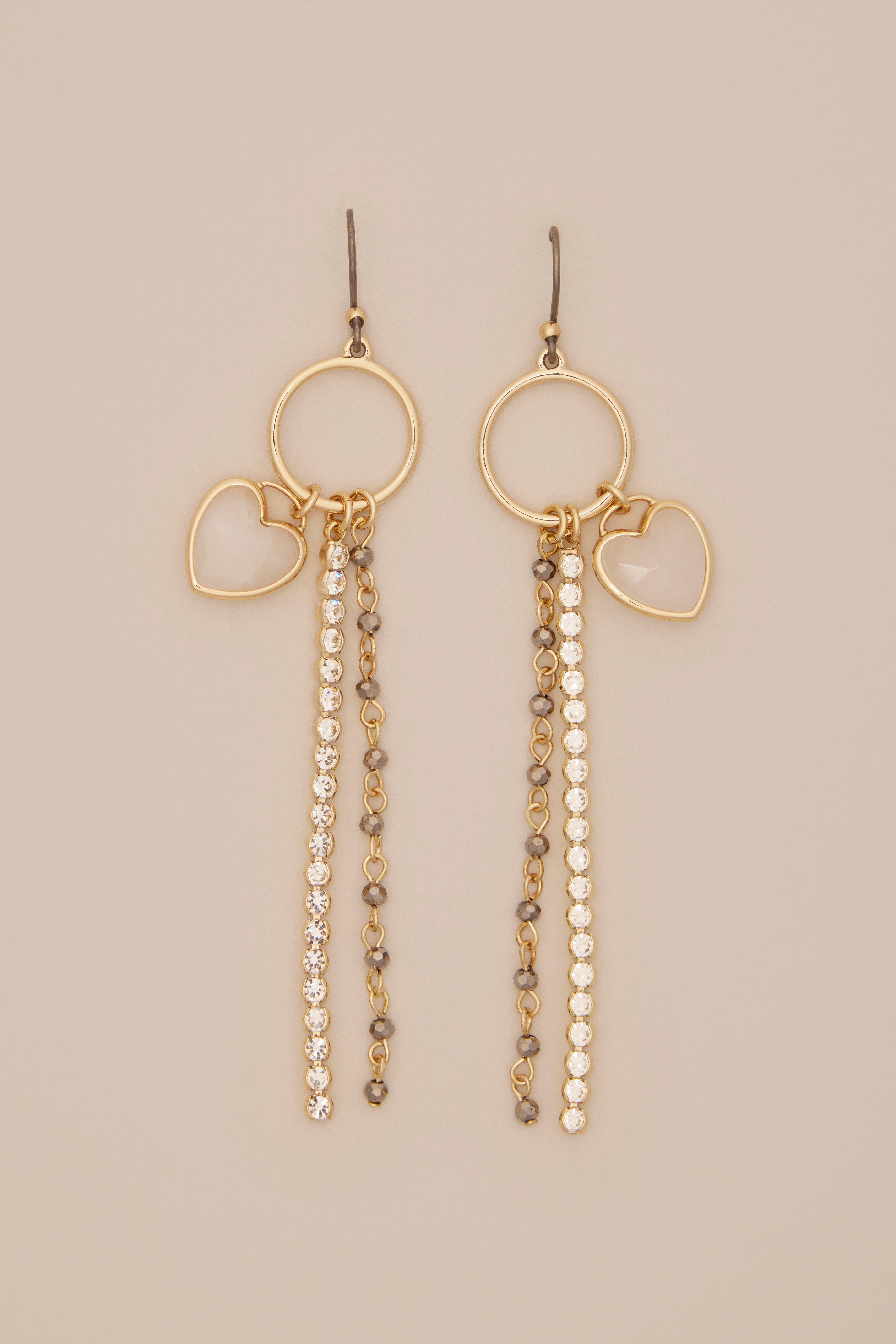 FRINGE DROP EARRINGS