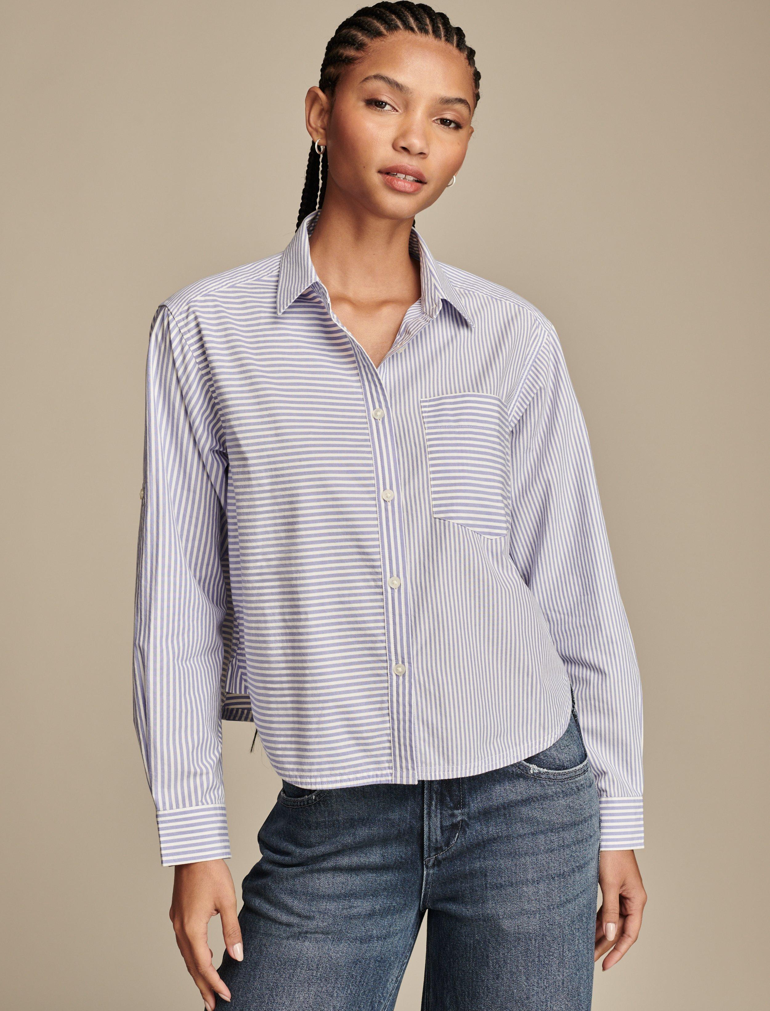 ONE POCKET CROPPED SHIRT