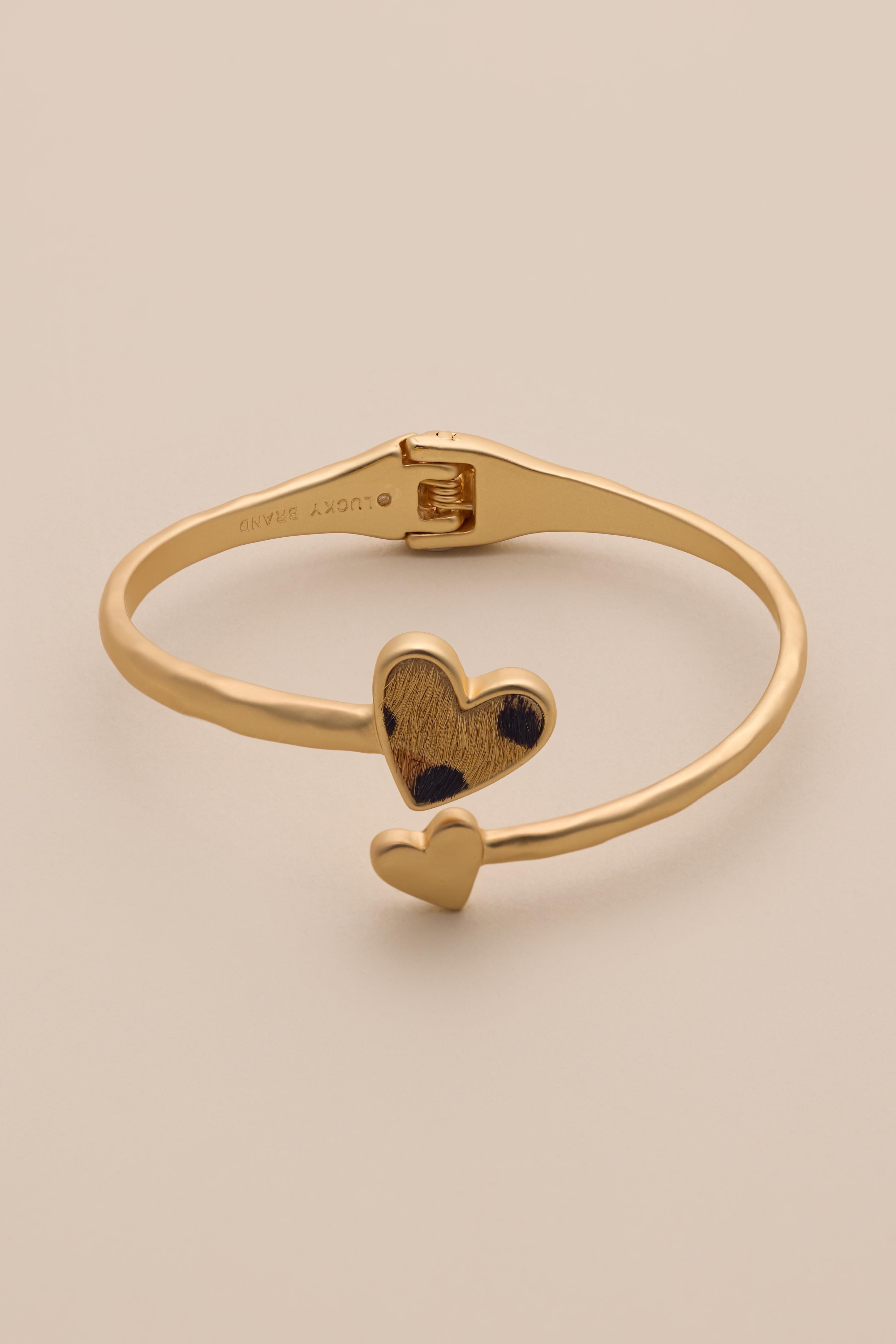 HEART HINGE CUFF BRACELET