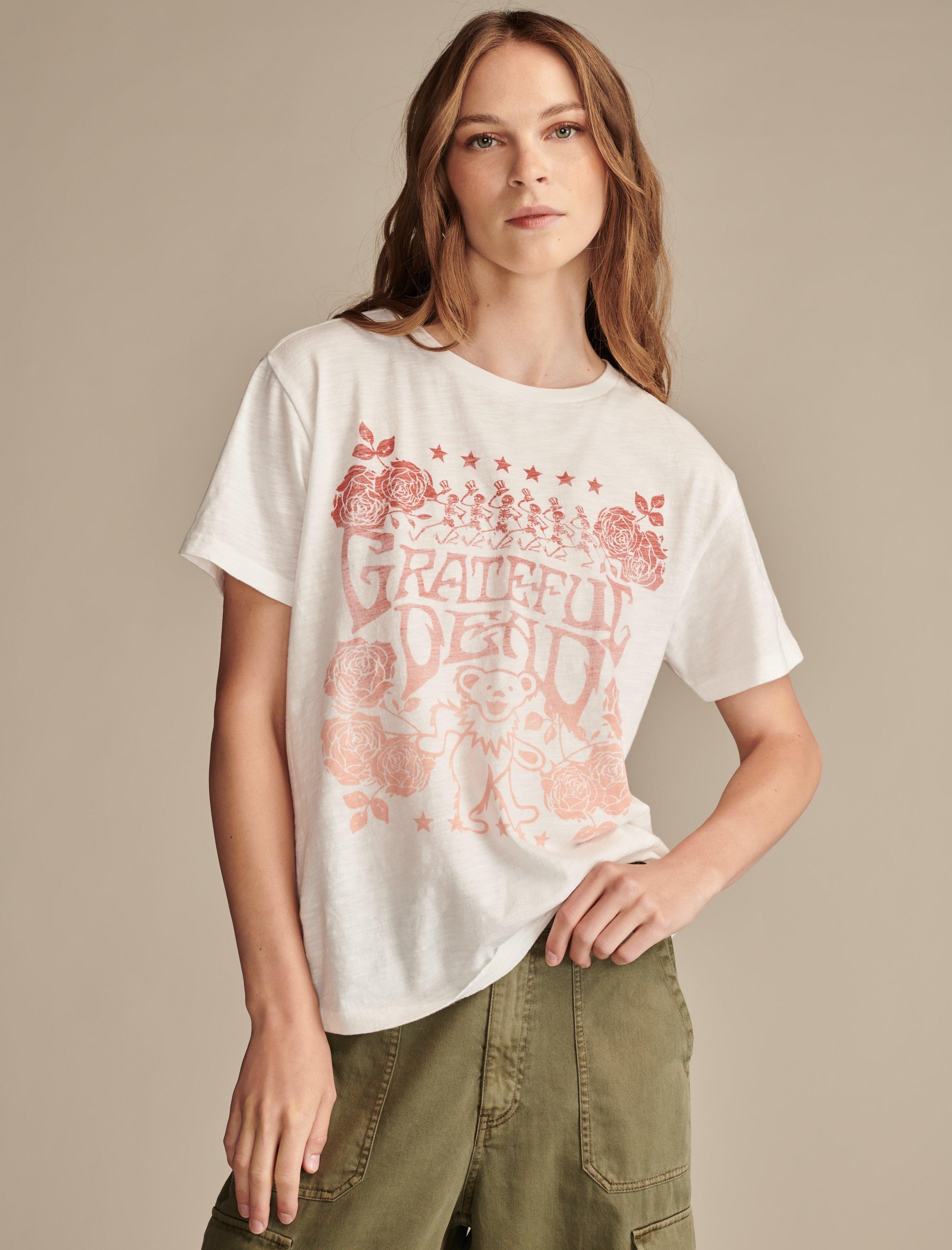 GRATEFUL DEAD POSTER BOYFRIEND TEE