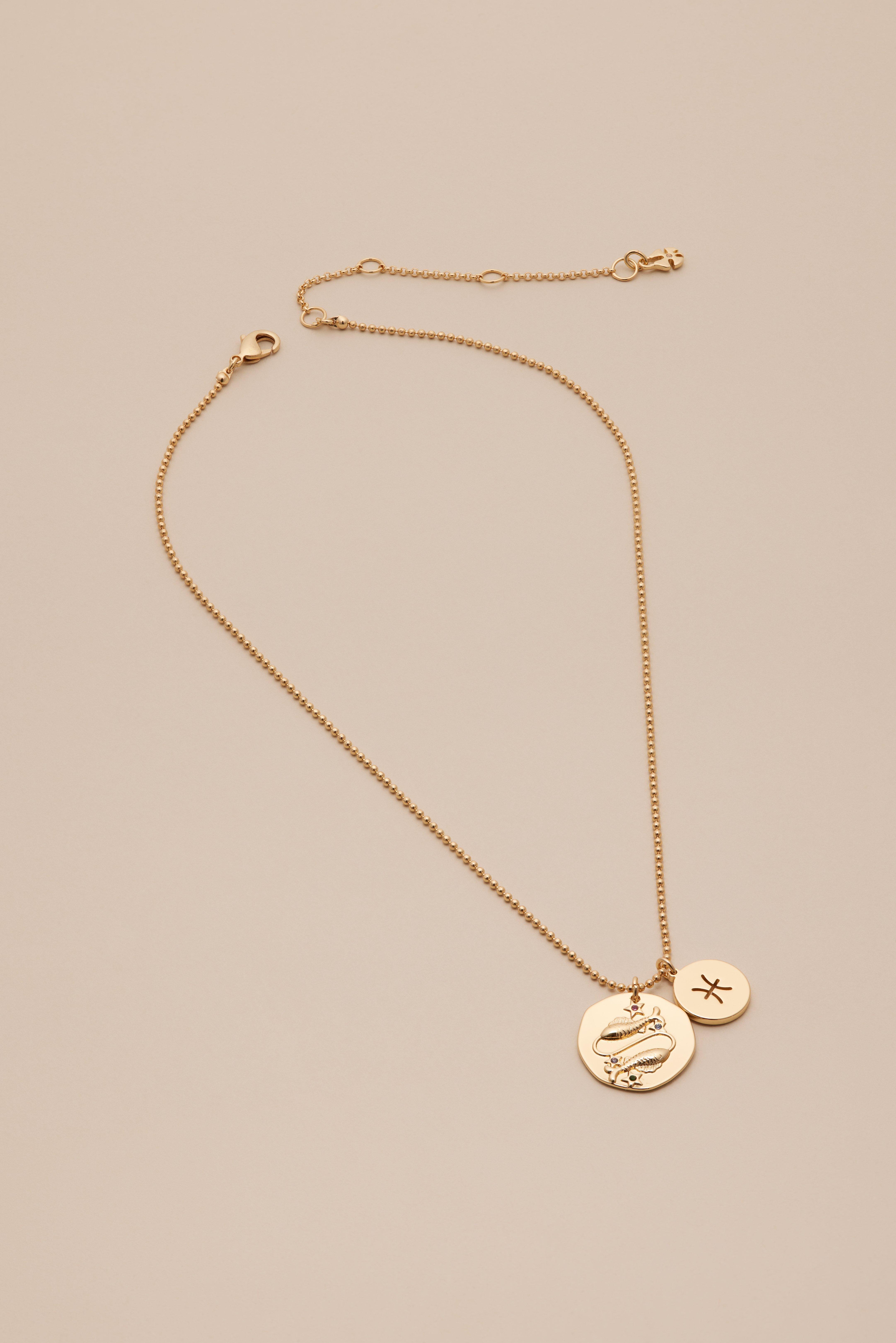 PISCES ZODIAC NECKLACE