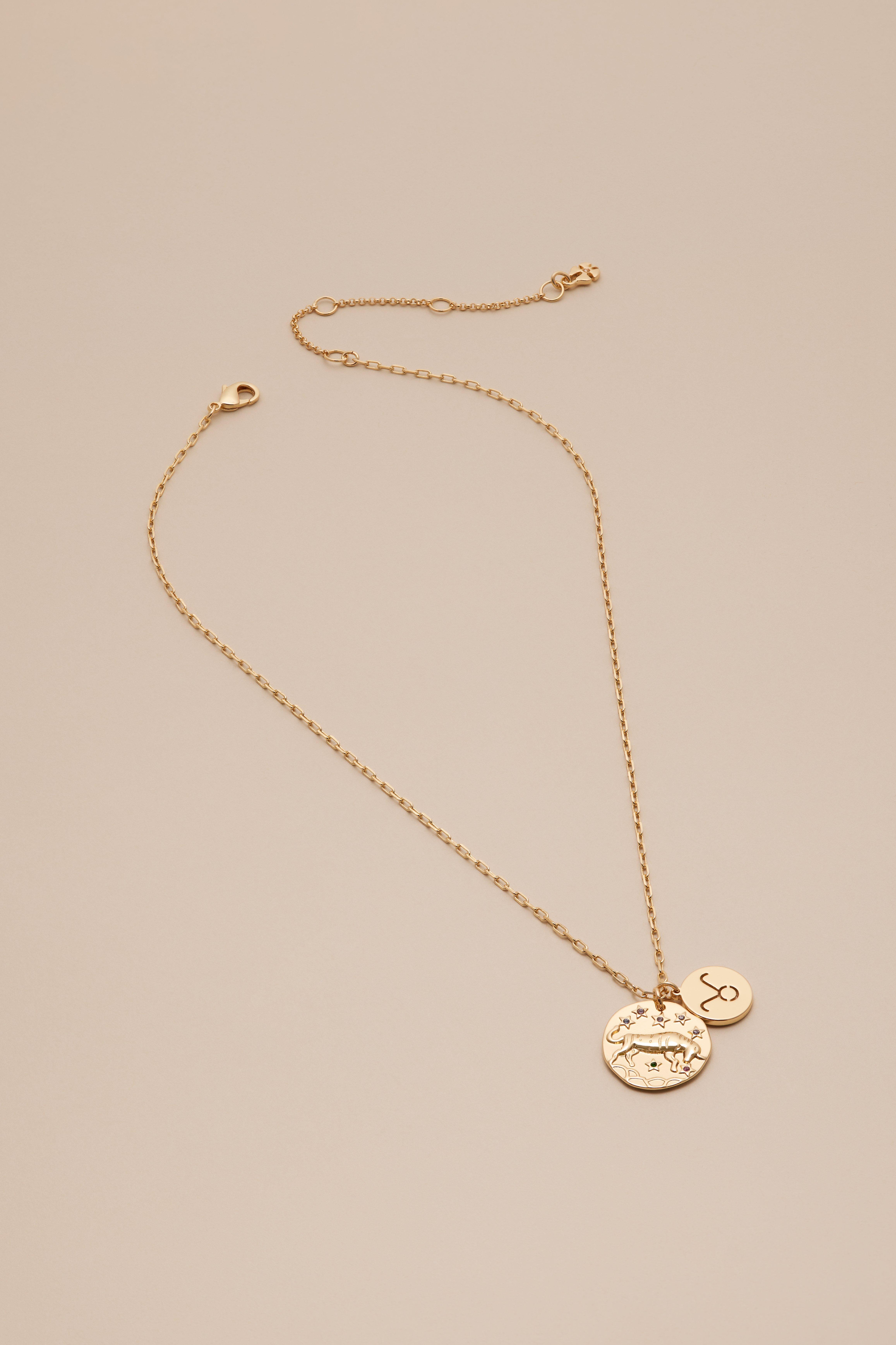 TAURUS ZODIAC NECKLACE