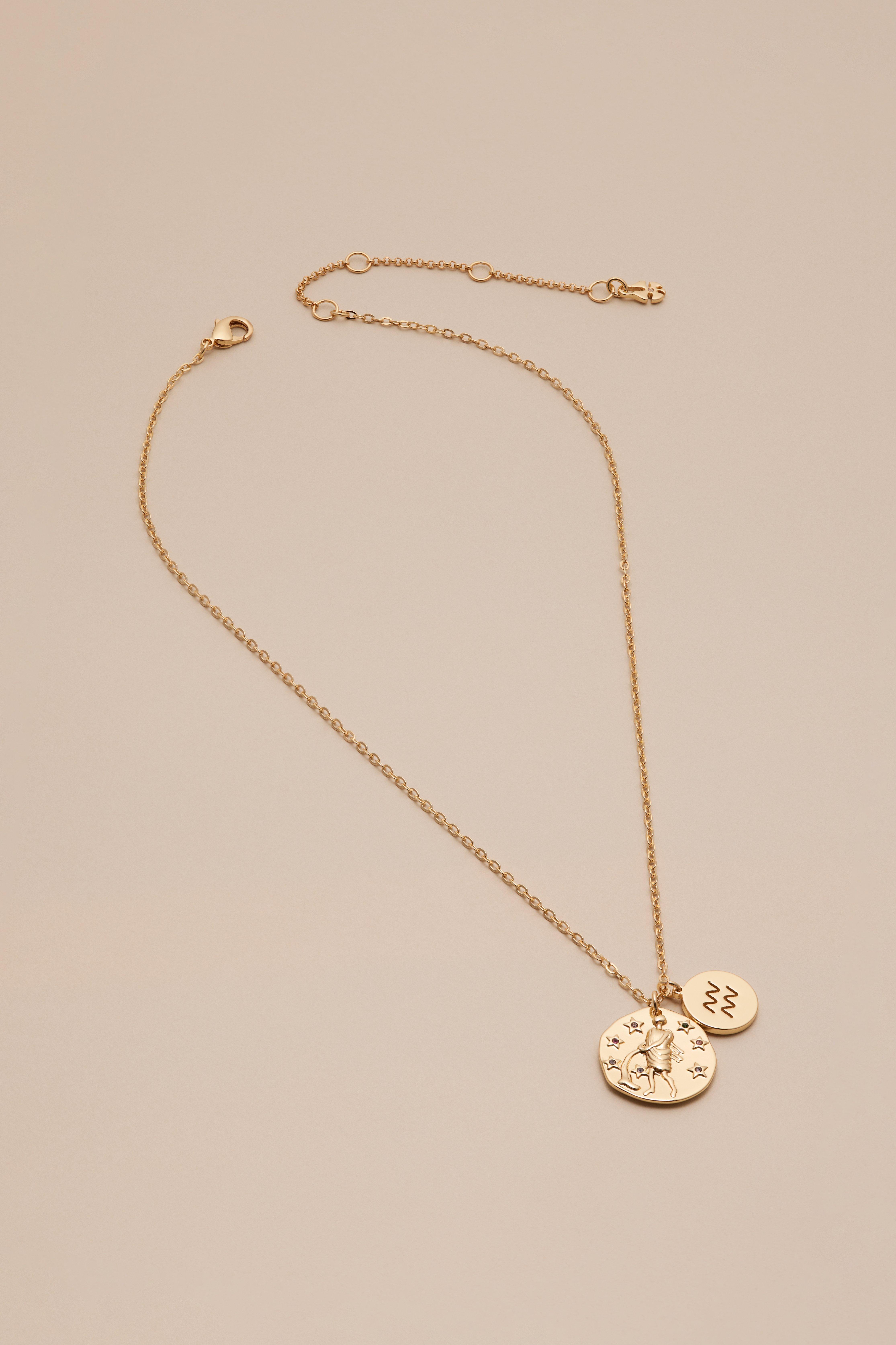 AQUARIUS ZODIAC NECKLACE