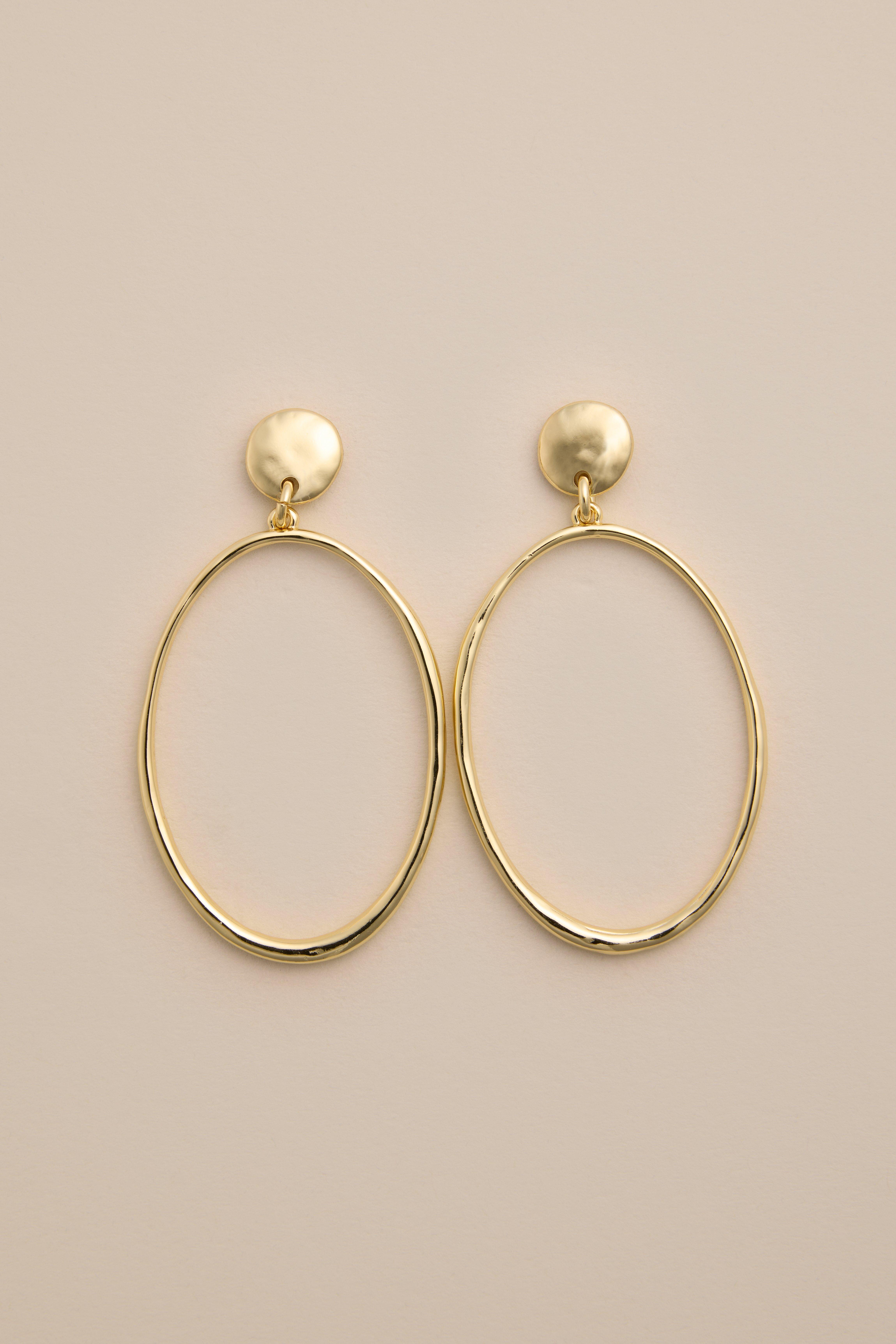 FRONT FACING HOOP EARRINGS