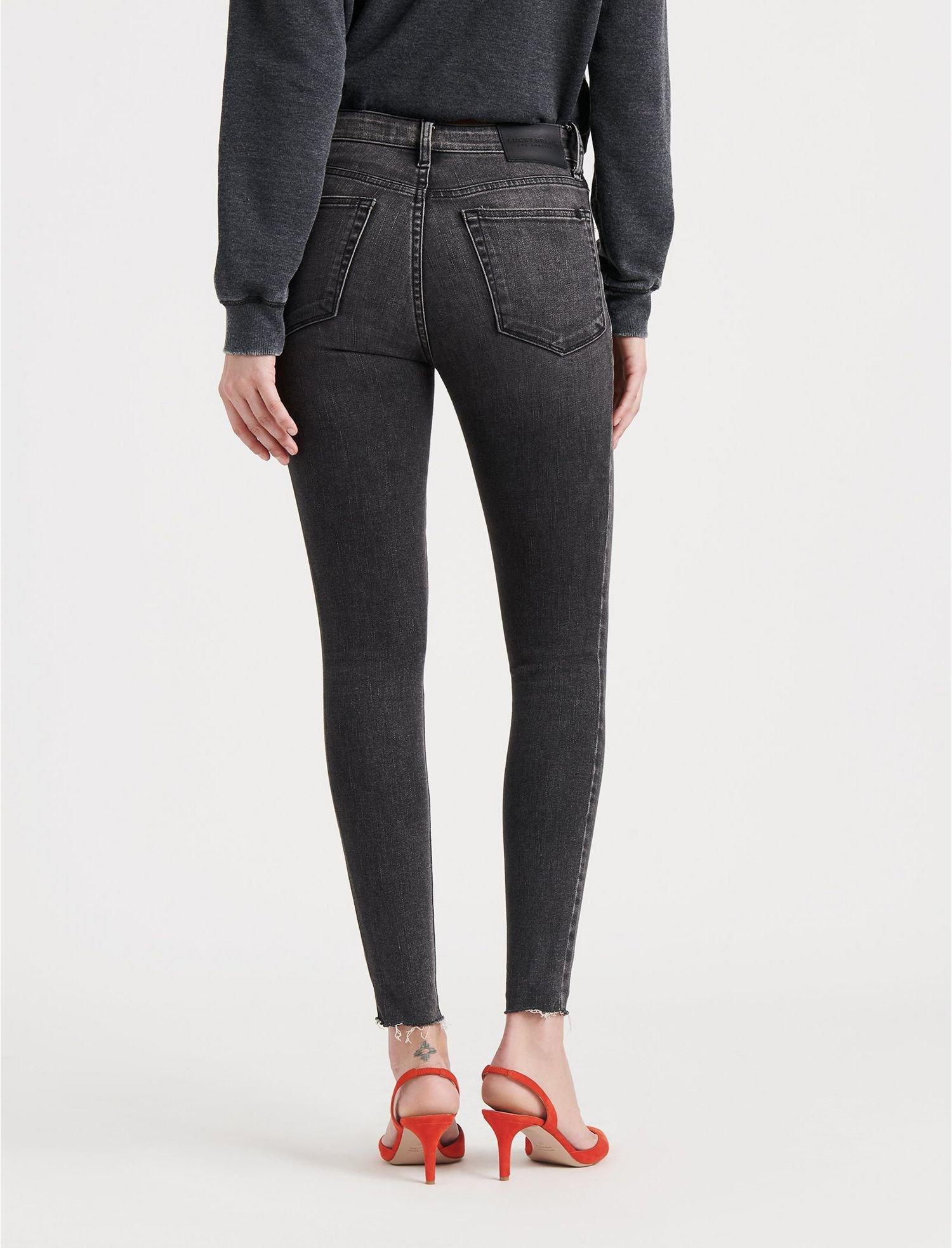 jeans grey womens