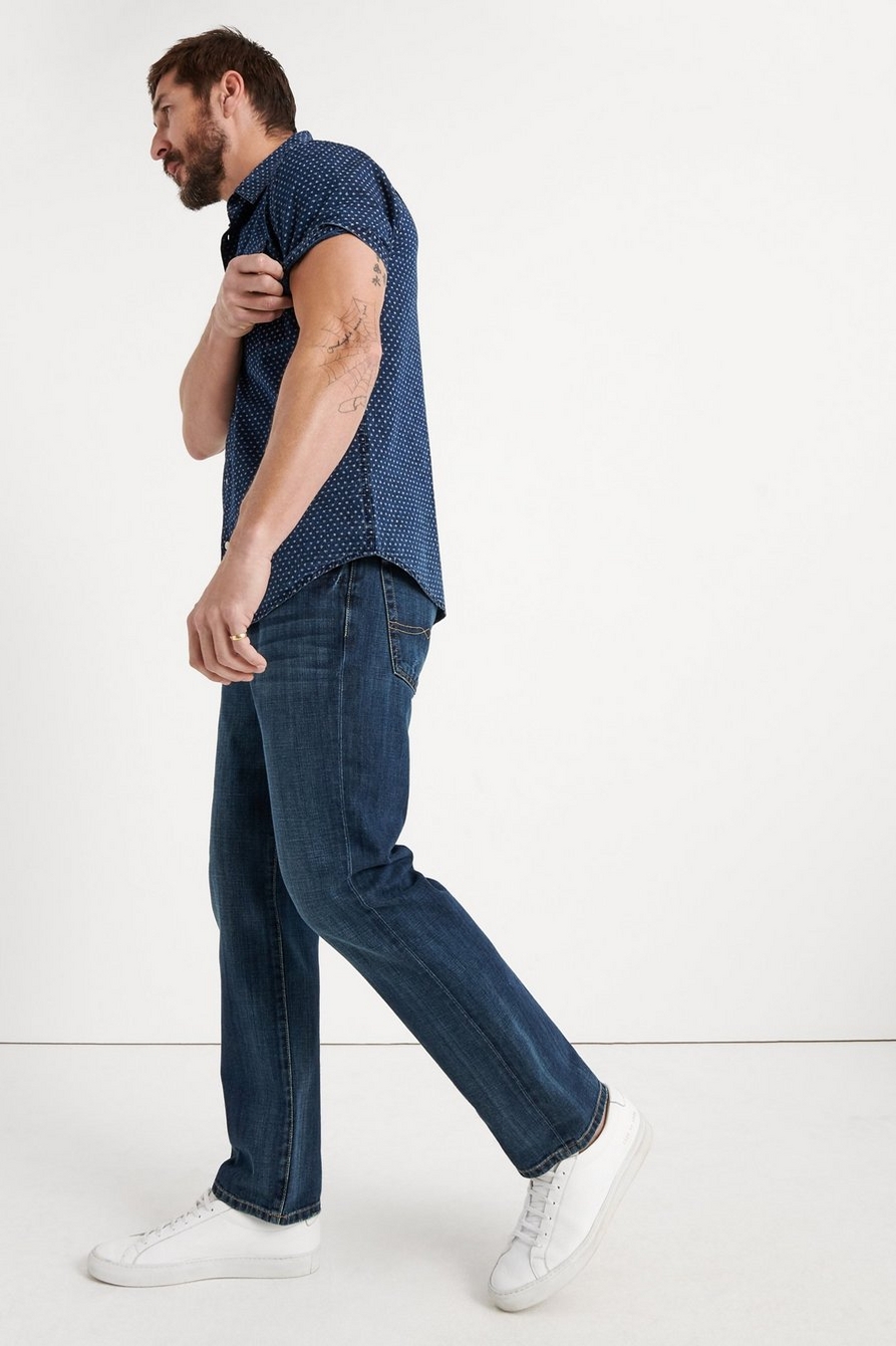 Lucky Brand Men's 221 Straight Jeans 'Balsam' Stretch Denim
