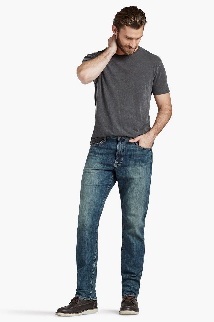 store discounted 2 pairs of Lucky Brand 410 Athletic Slim Jeans for Men W36  L32