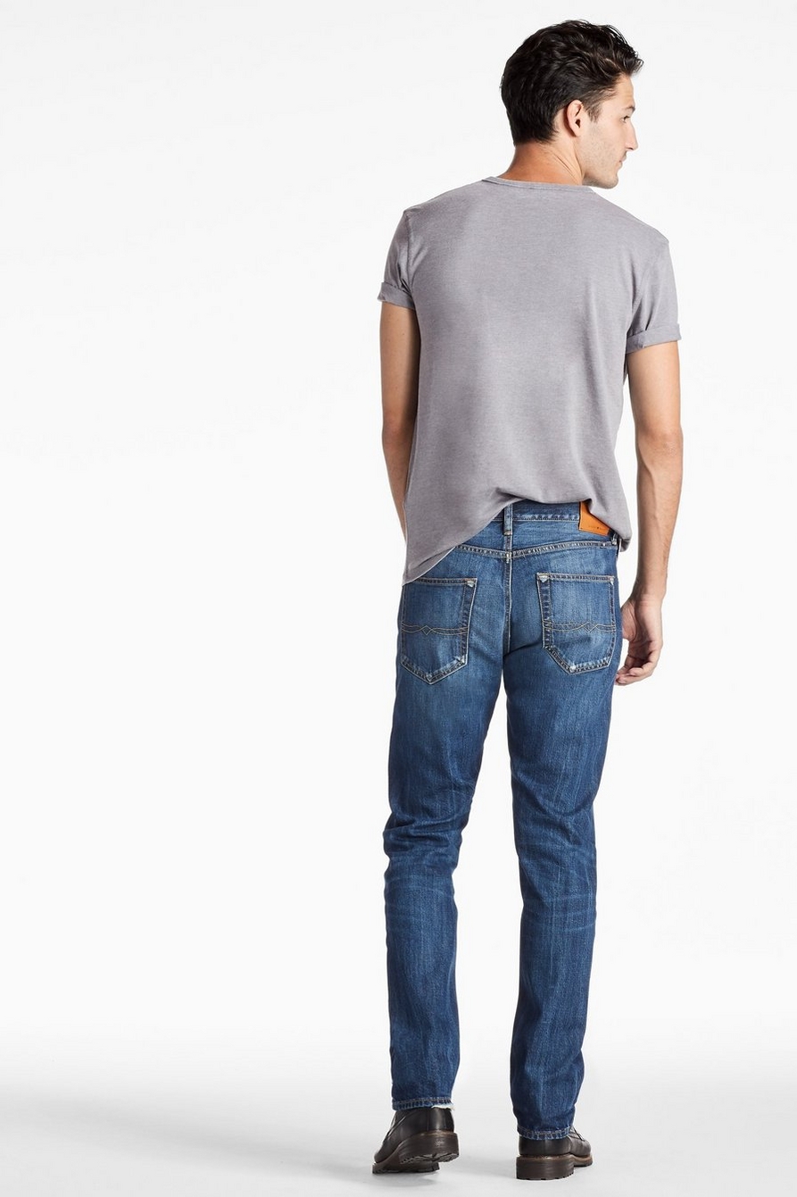 Lucky Brand,Men's Jeans.410 ATHLETIC SLIM  Mid Rise-Relaxed Fit