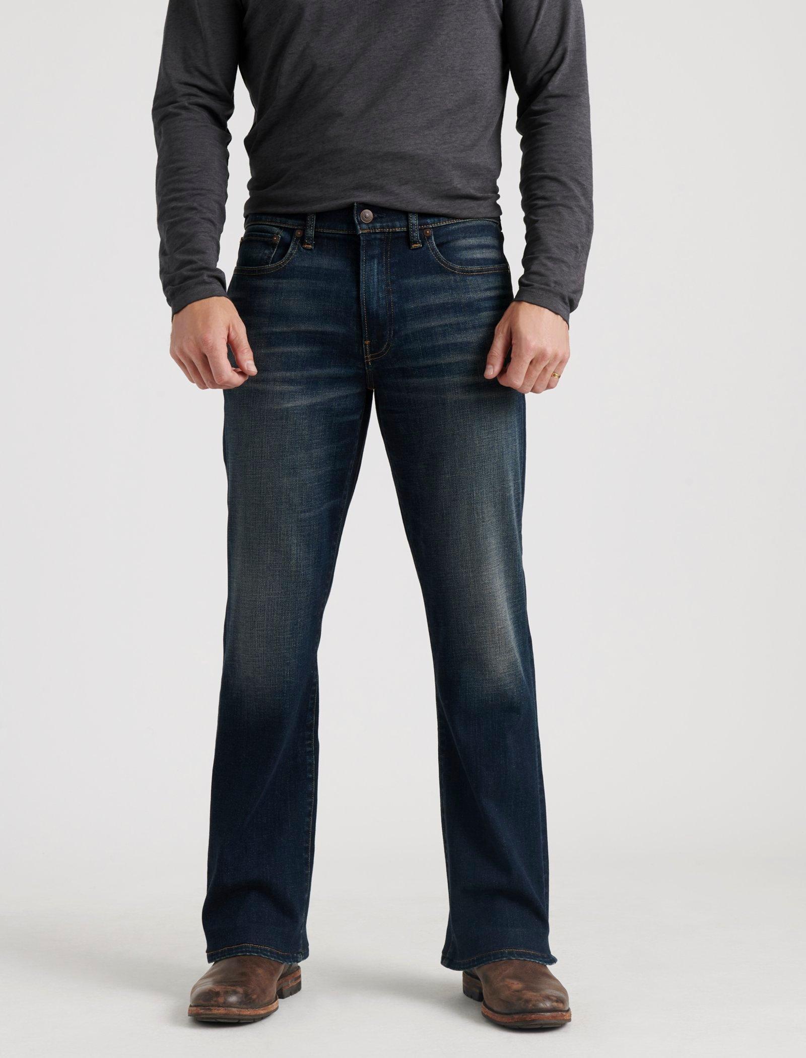 men's boot cut jeans