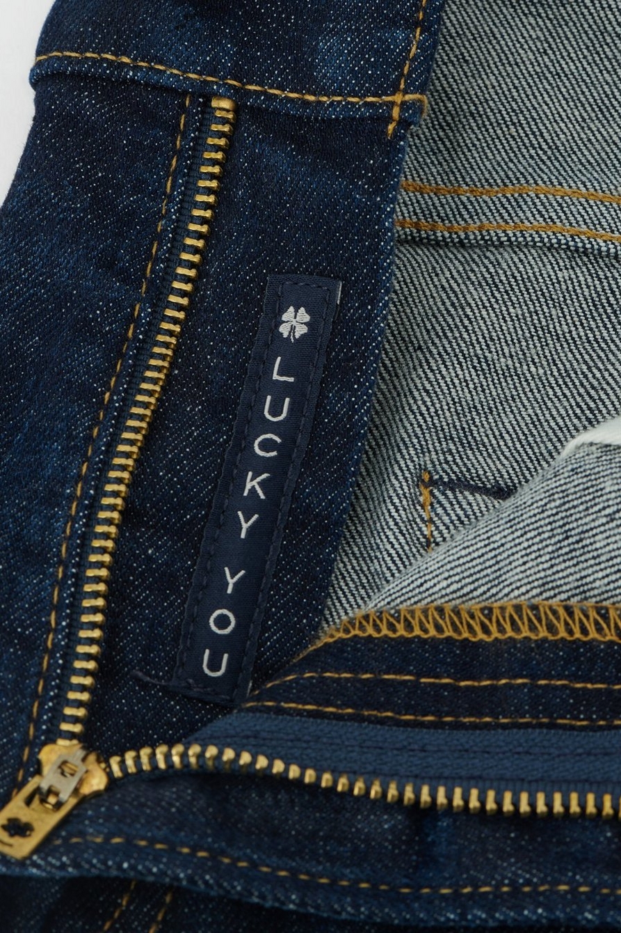 Not only do Lucky Jeans have “Lucky You” inside the zipper, they also have  a wishbone (lulz) on the back of the button. : r/IRLEasterEggs