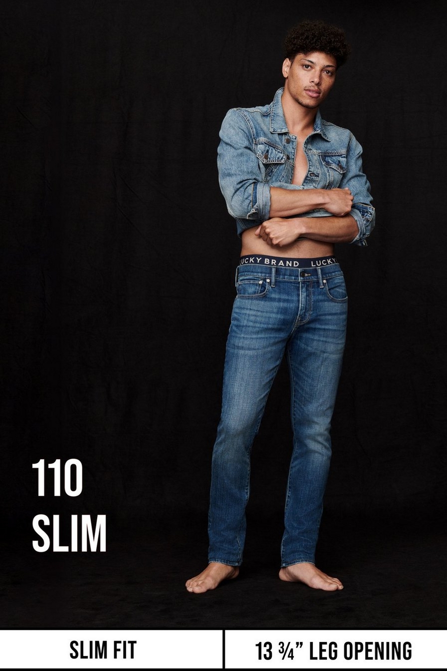 Lucky Brand 110 Slim Coolmax Stretch Jean - Men's Pants Denim Slim Fit  Jeans in Hula - Yahoo Shopping