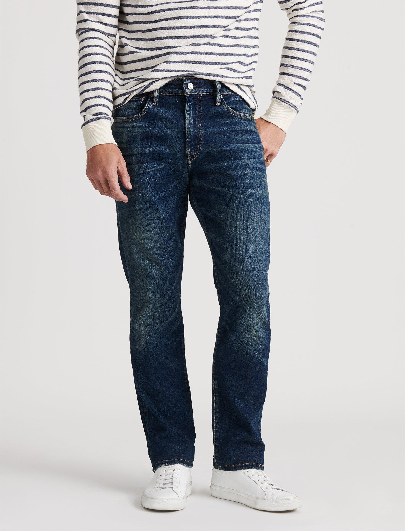 lucky brand men's slim jeans