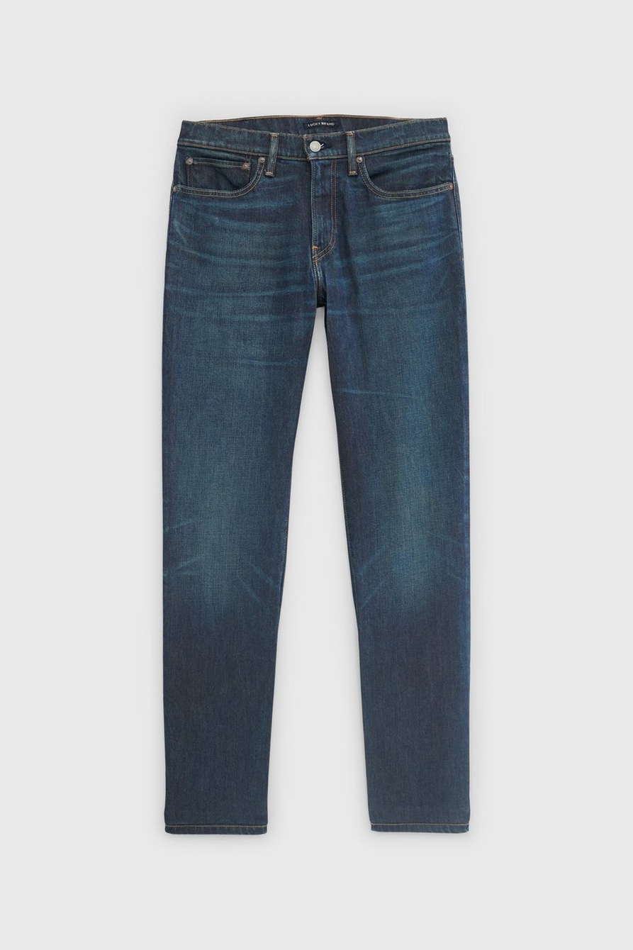 Level 7 Men's Slim Tapered Knit Denim Bleached & Distressed Moto Jeans  Premium Denim – Level 7 Jeans