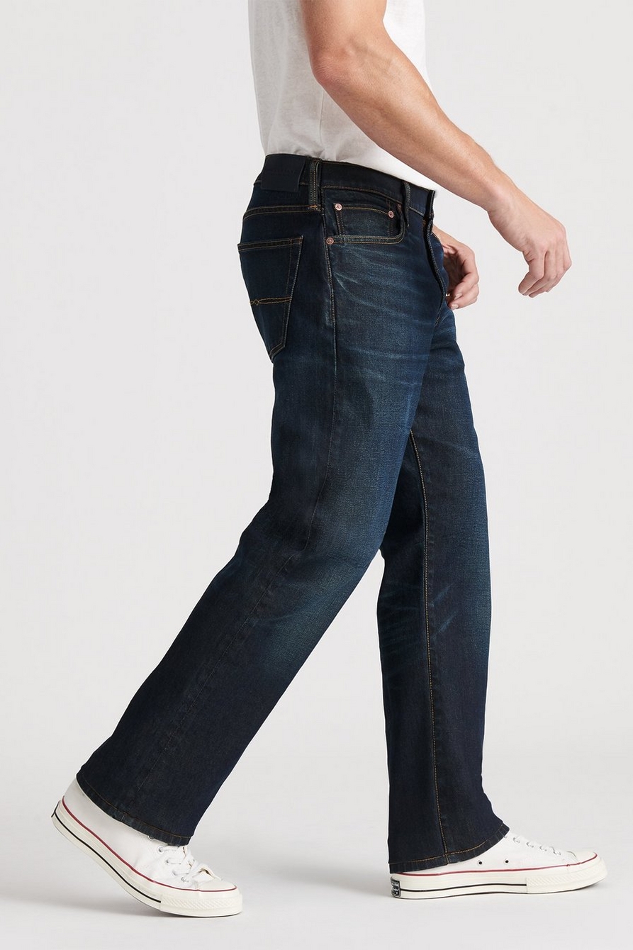 Lucky Brand Men's 181 Relaxed Straight Fit COOLMAX® Stretch Jeans - Macy's
