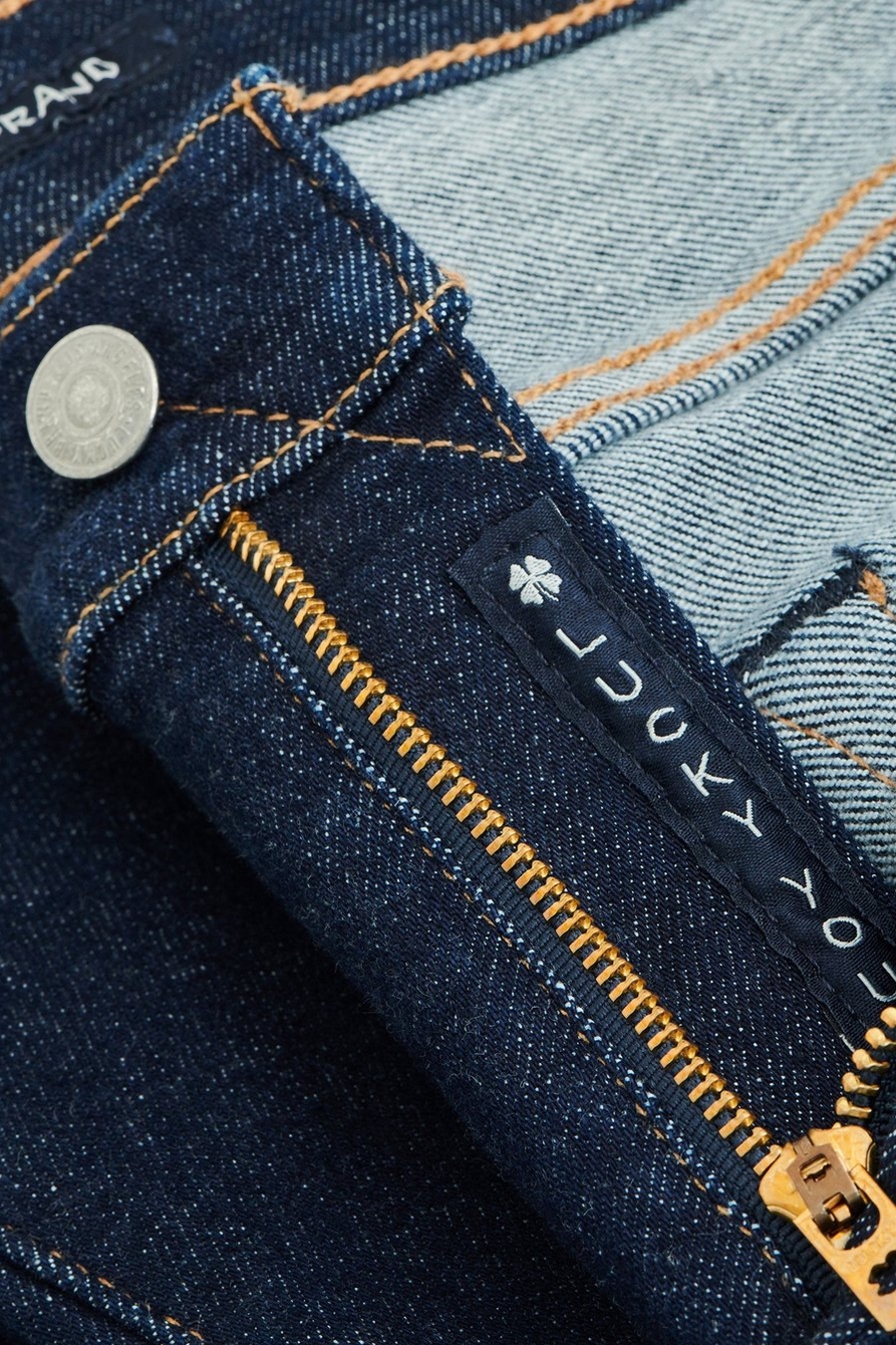 The inside zipper of Lucky Brand jeans says Lucky You. : r/IRLEasterEggs