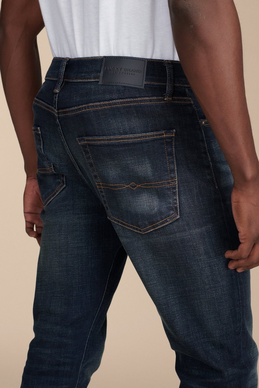 Athletic Slim Jeans in Leeward Wash: COOLMAX® Denim Edition