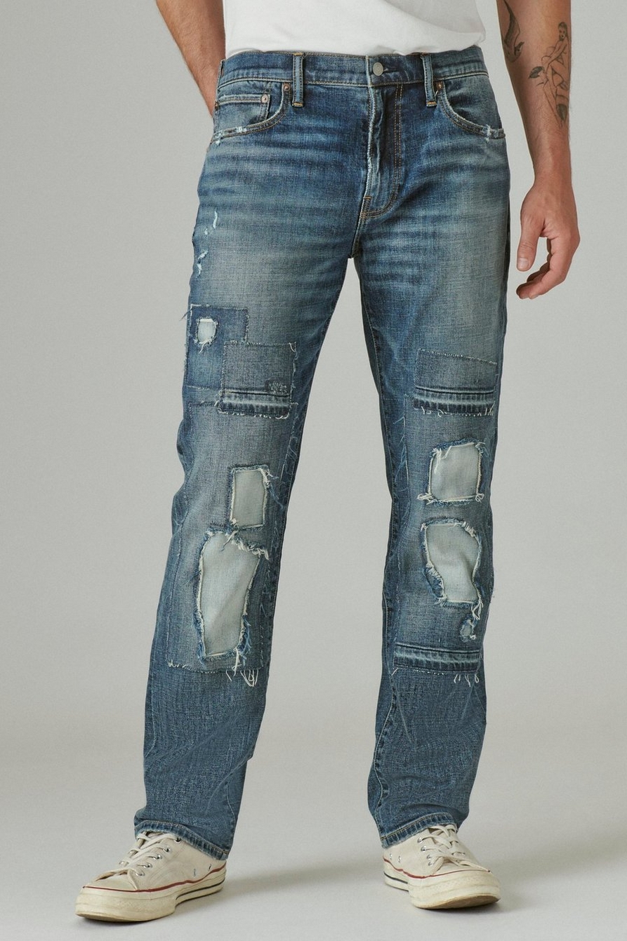 223 STRAIGHT PATCHWORK JEAN, image 1