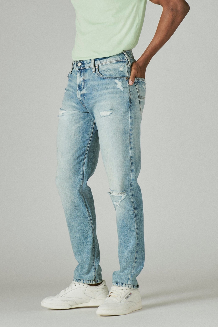 NWT Lucky Brand 412 Athletic Slim Straight Medium Wash Denim Jeans Men's  38x30