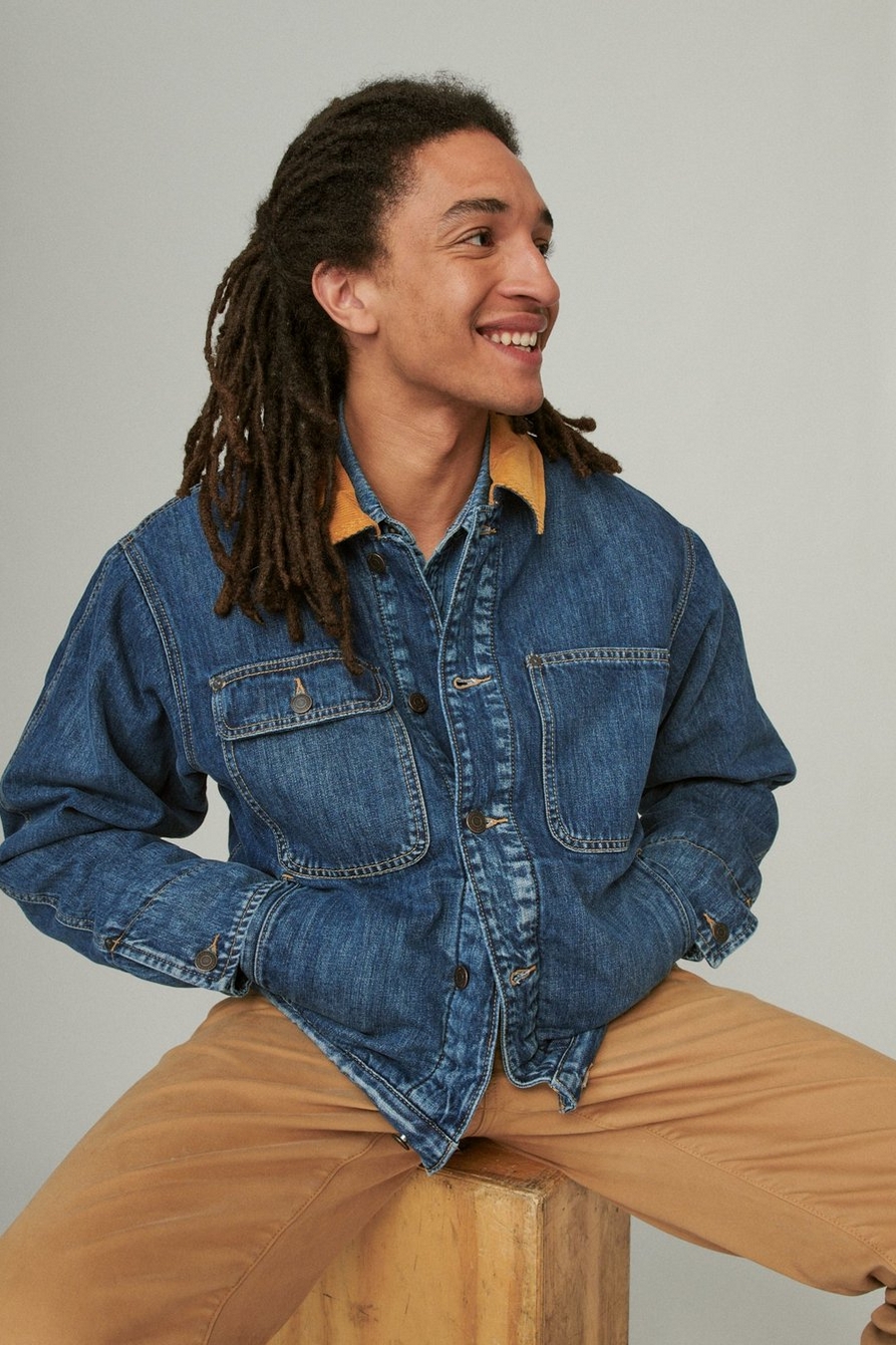 Lucky Brand Flannel Jean Jackets for Women