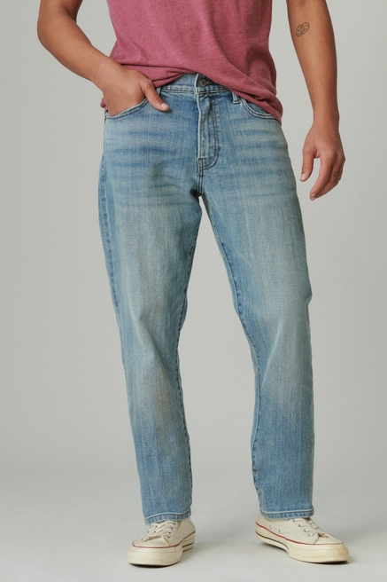 Lucky Brand Calça jeans masculina 410 Athletic Fit, Barite, 29W / 36L