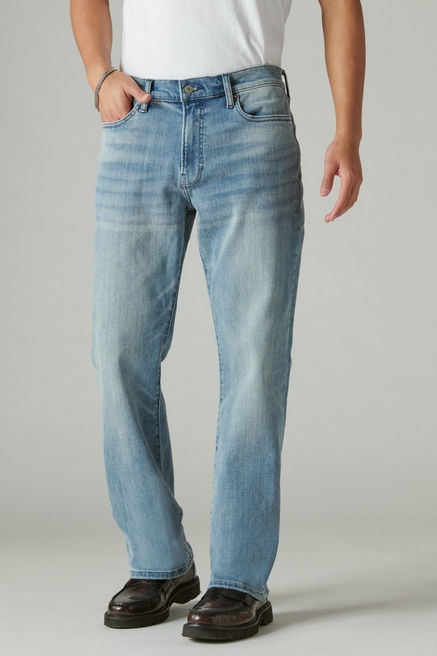 Lucky Brand Men's Relaxed Bootleg 100% Cotton Denim Jeans Sz 38x31.5 