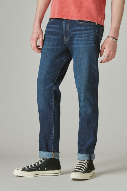 Lucky Brand, Jeans, Mens Dark Wash Lucky Brand Athletic Slim 42 Denim  Jeans Nwt Bag 38 X 32
