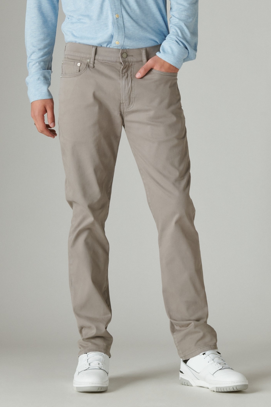 Lucky Brand 410 Athletic Sateen Stretch Jean in Gray for Men