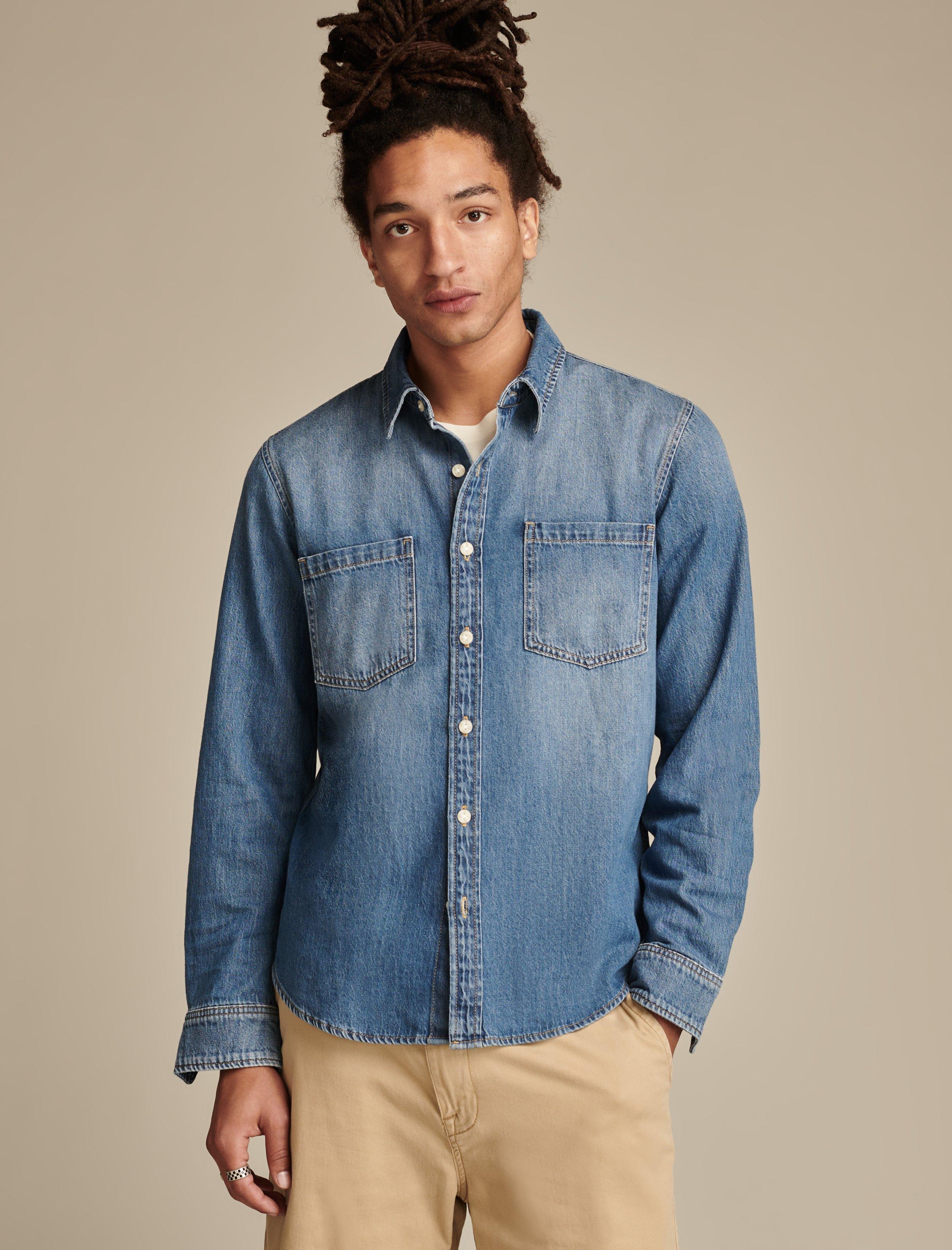 DENIM UTILITY SHIRT