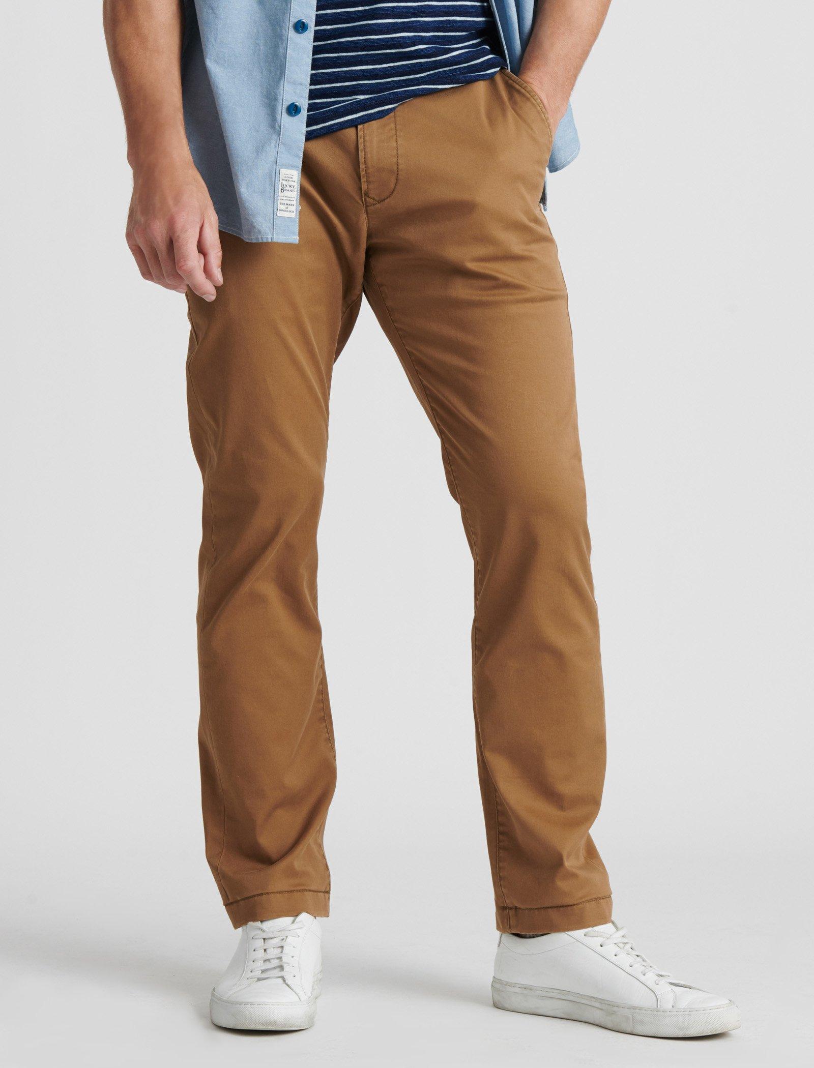 lucky brand men's khaki pants