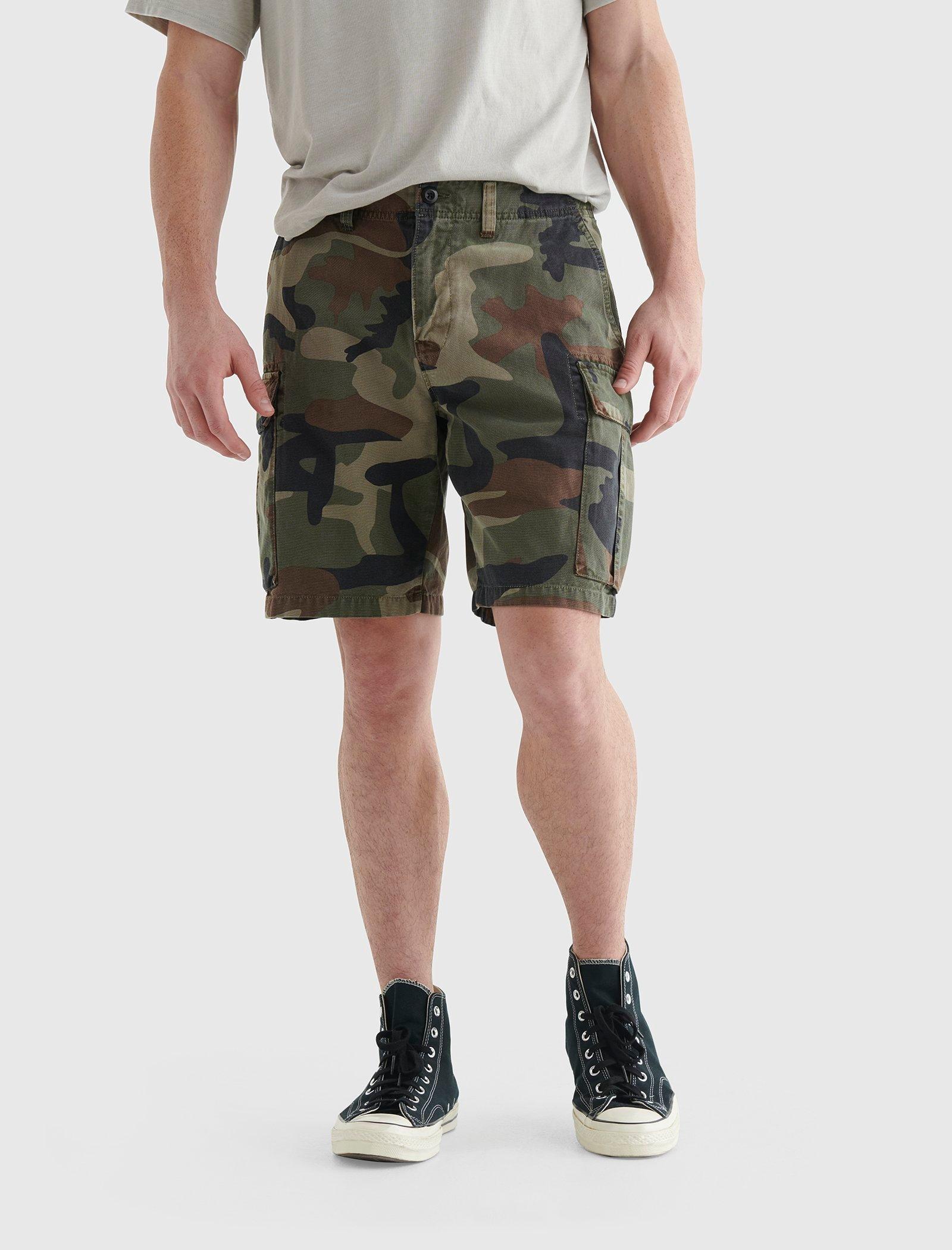 lucky brand camo cargo pants