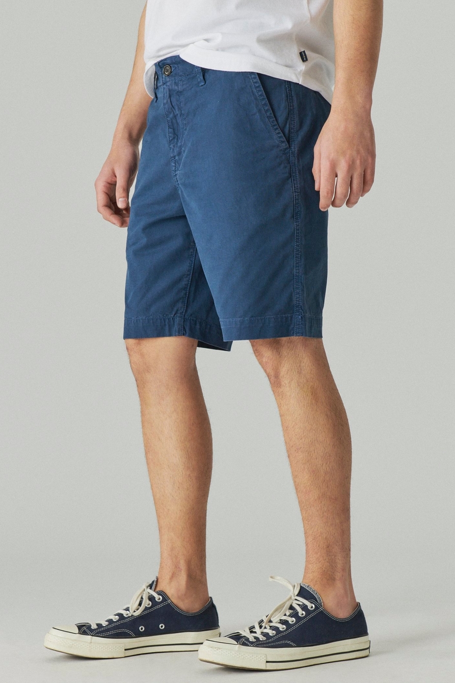 9" STRETCH TWILL FLAT FRONT SHORT, image 5