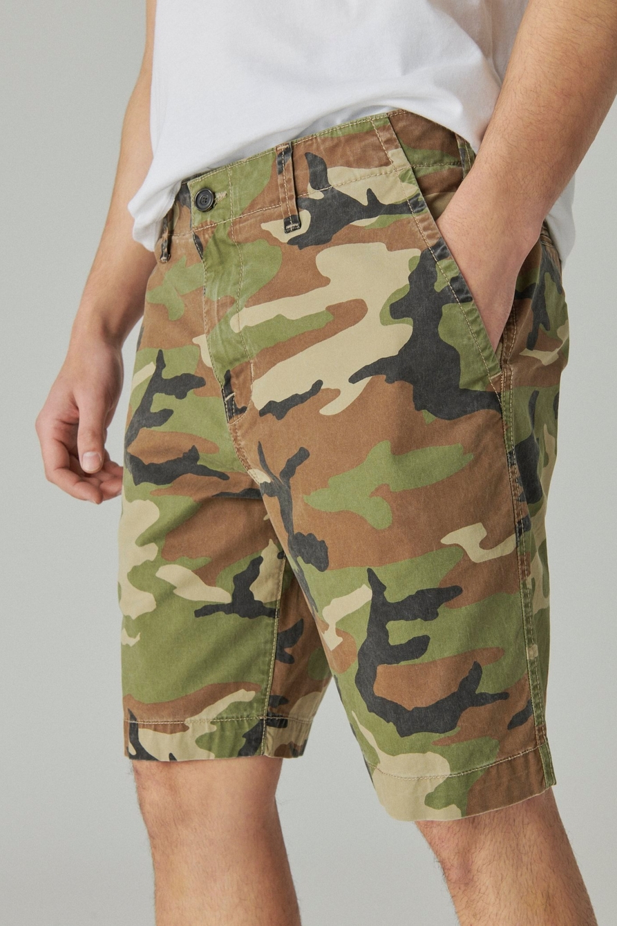 9" STRETCH TWILL FLAT FRONT SHORT, image 6