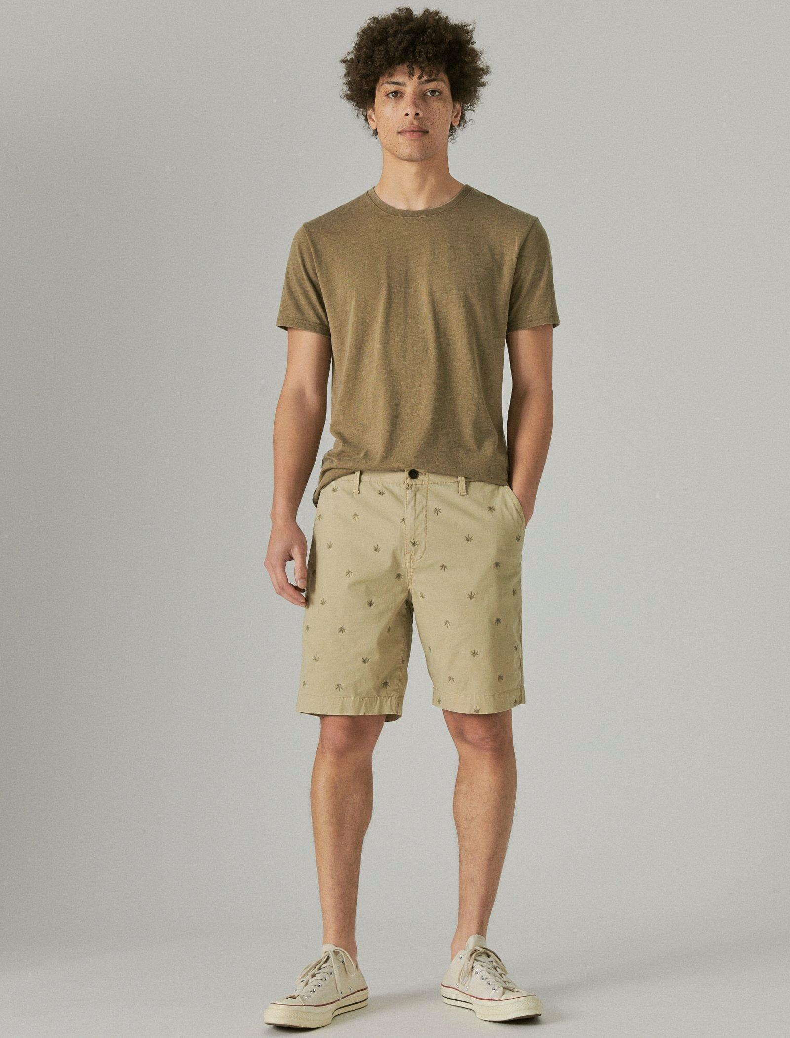 lucky brand men's stretch shorts